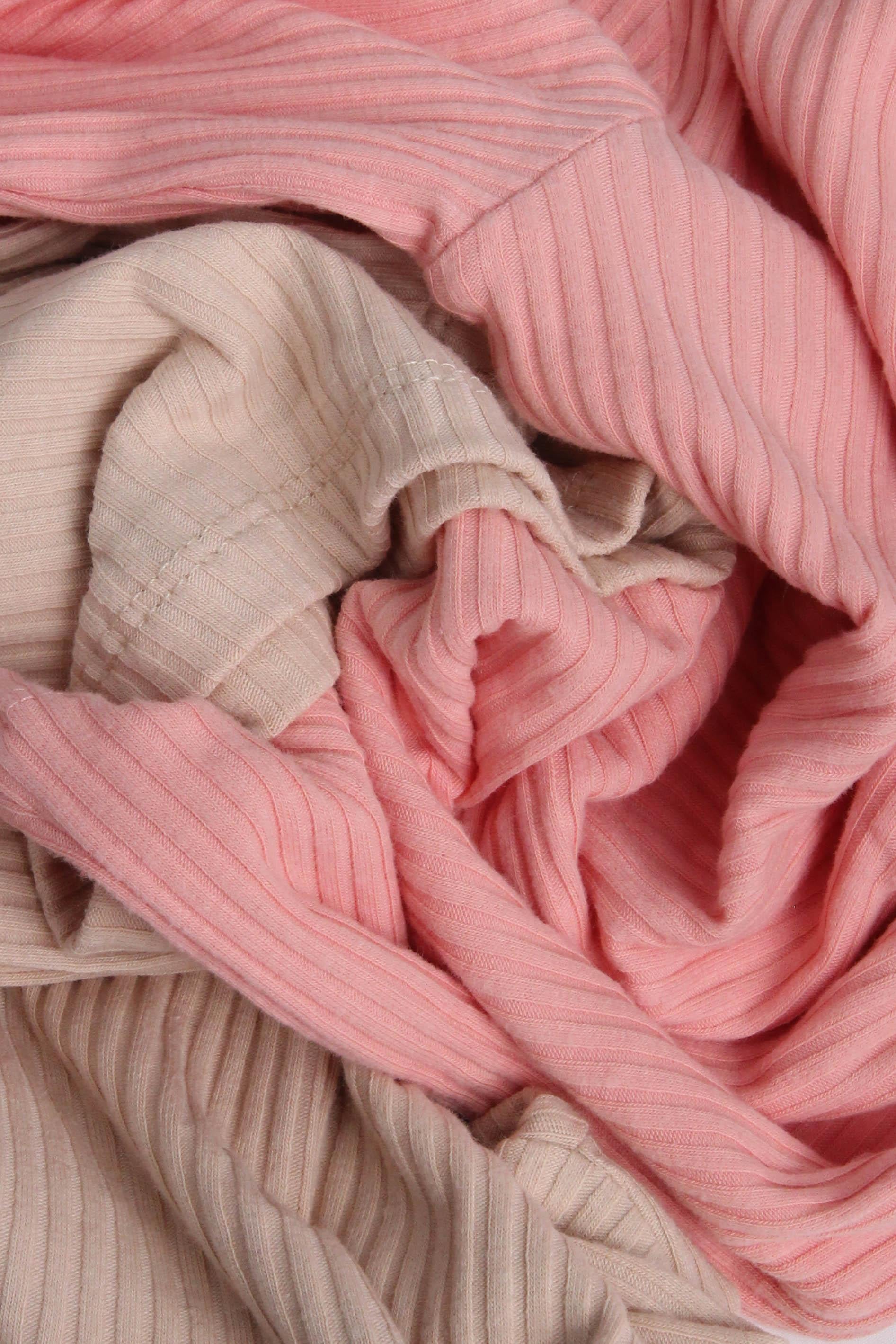 %100 Pamuklu Minik Kalp Nakışlı Kız Çocuk Sweatshirt Bej - Perendi