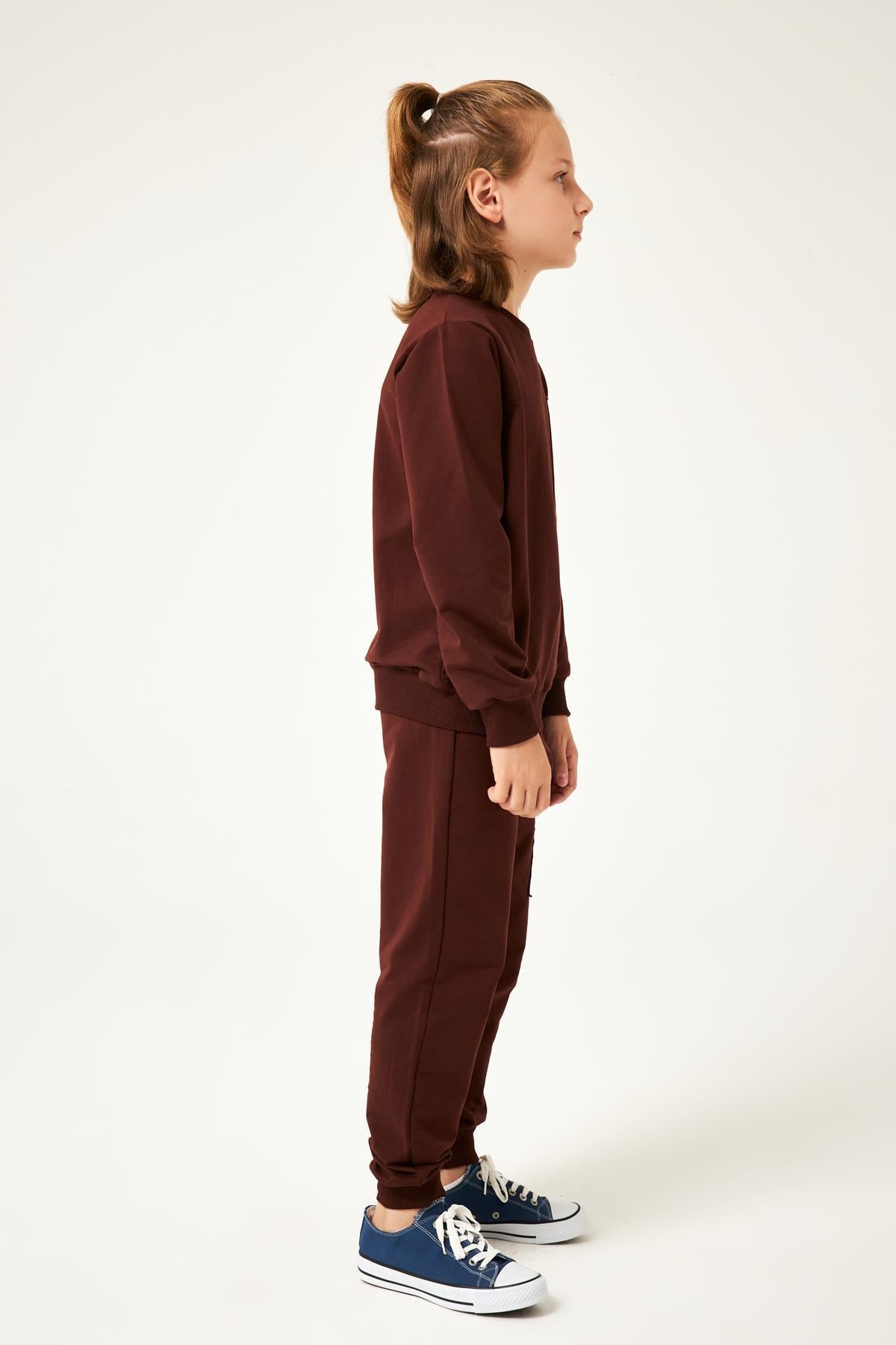 Basketball Baskı Detaylı Erkek Çocuk Takım