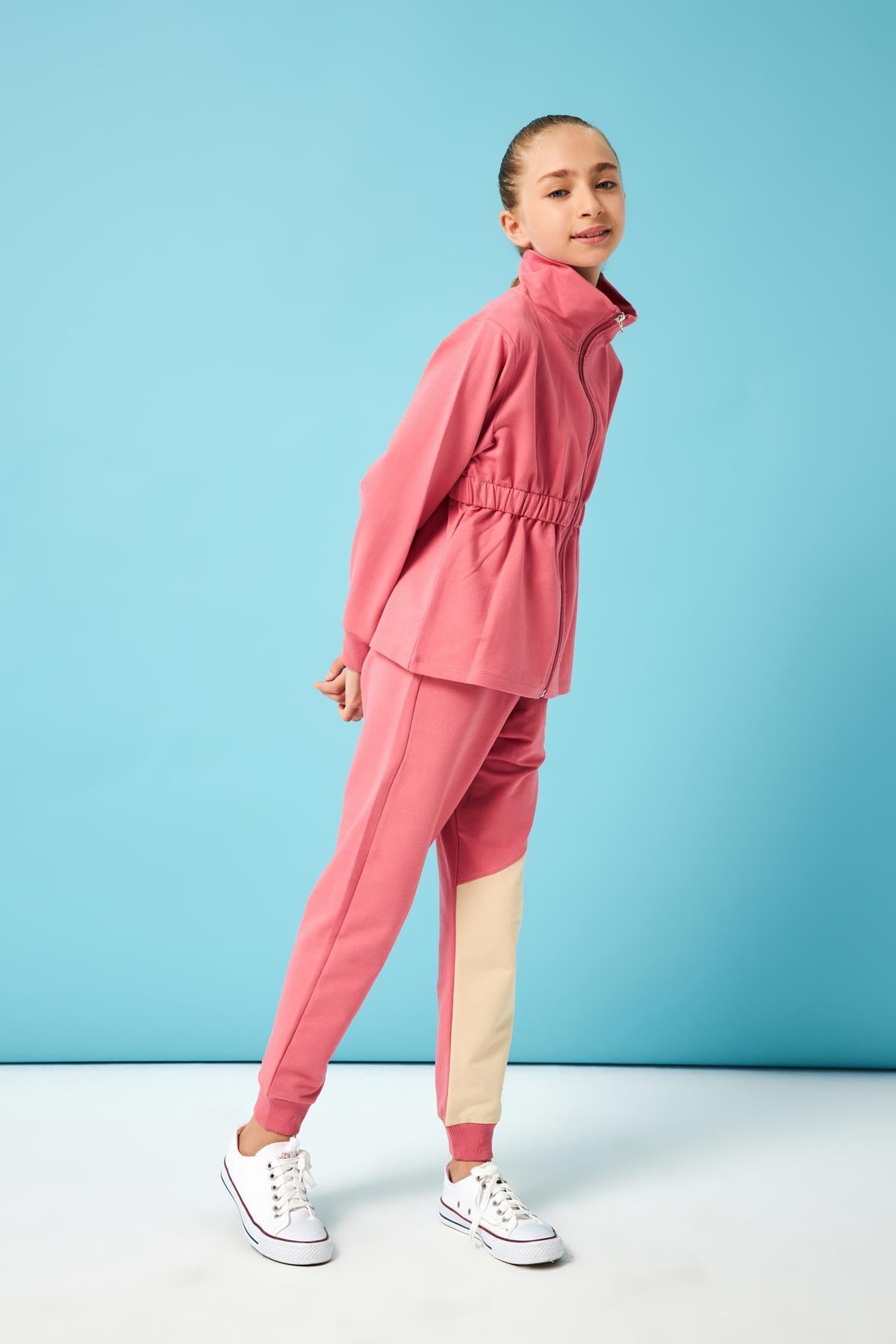 Beverly Hills Nakış Detaylı Kız Çocuk Takım