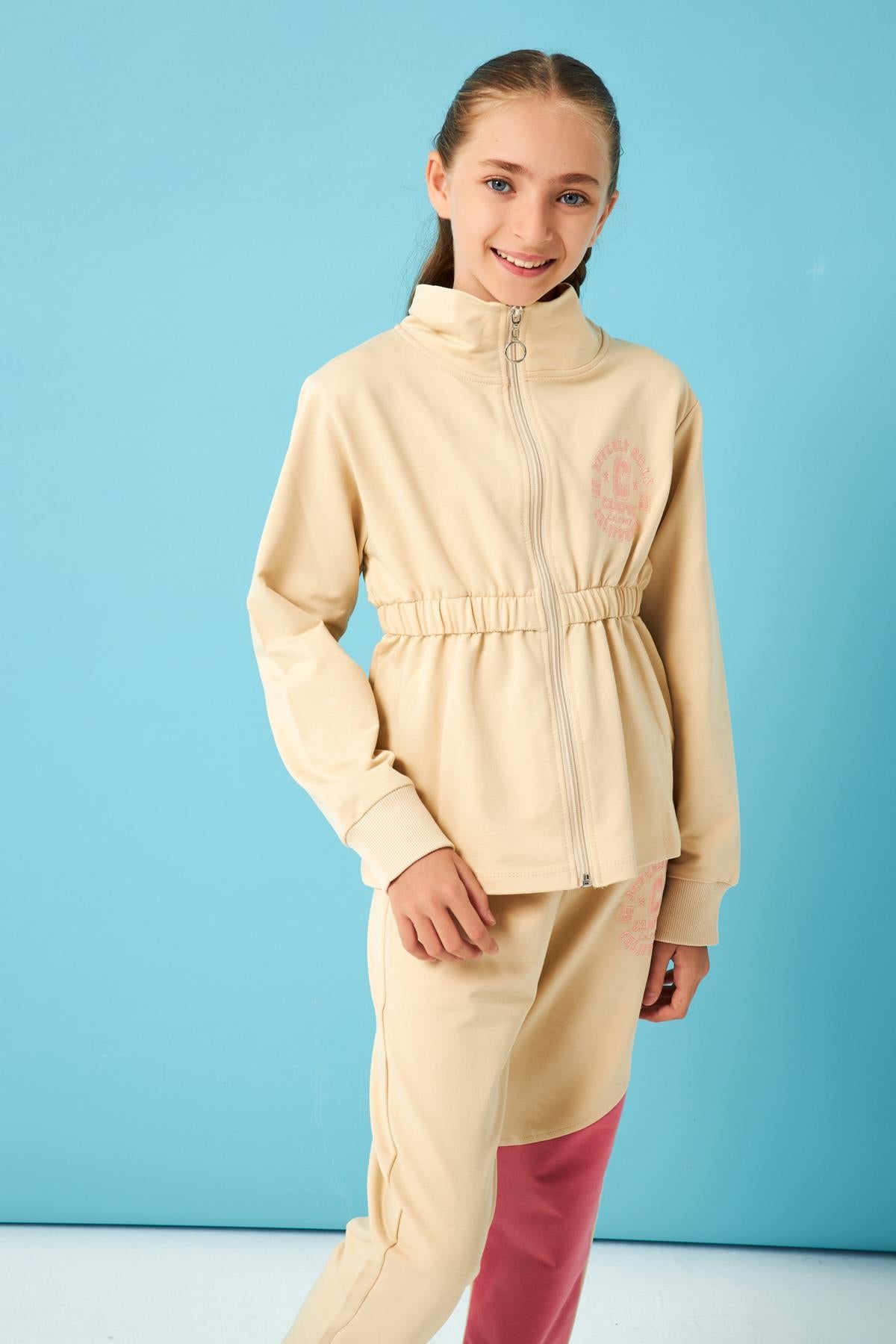 Beverly Hills Nakış Detaylı Kız Çocuk Takım