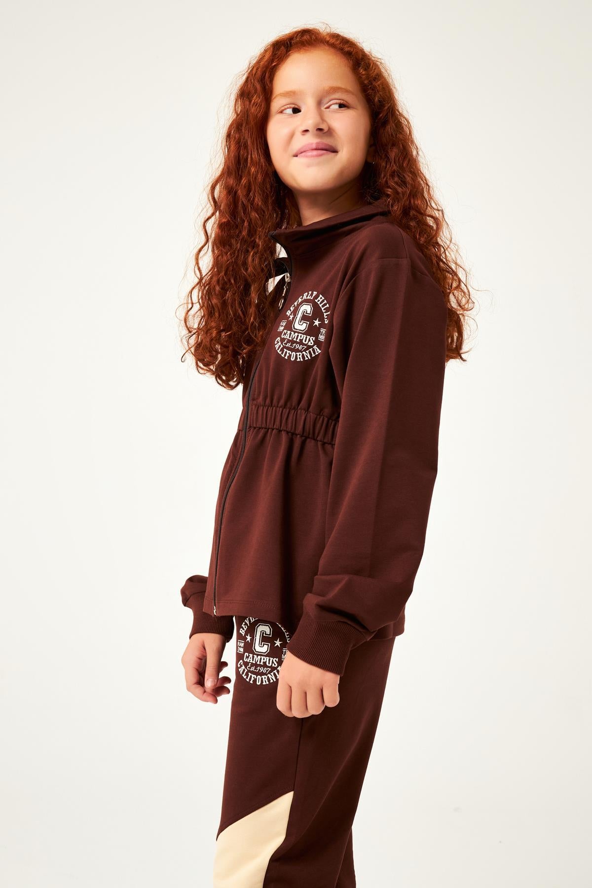 Beverly Hills Nakış Detaylı Kız Çocuk Takım