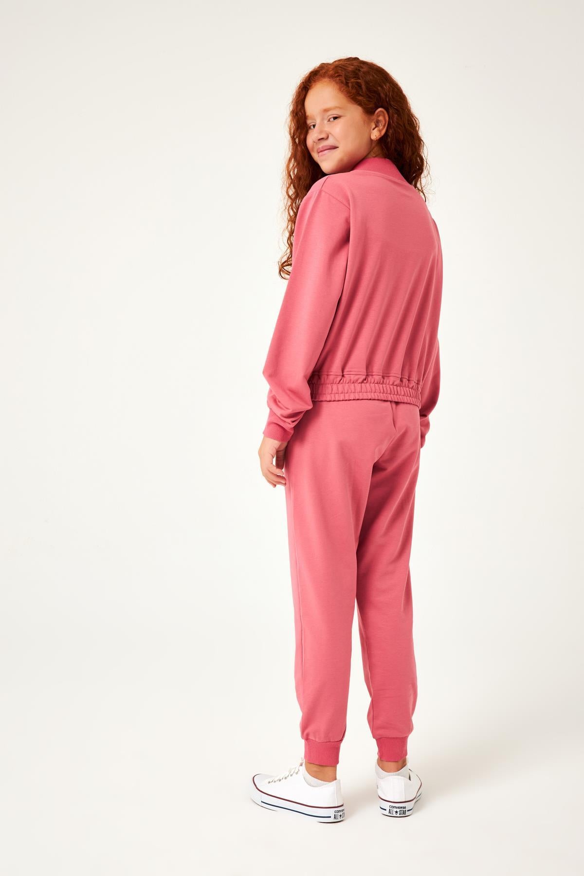 Cep Detaylı Mevsimlik Kız Çocuk Okul Takımı