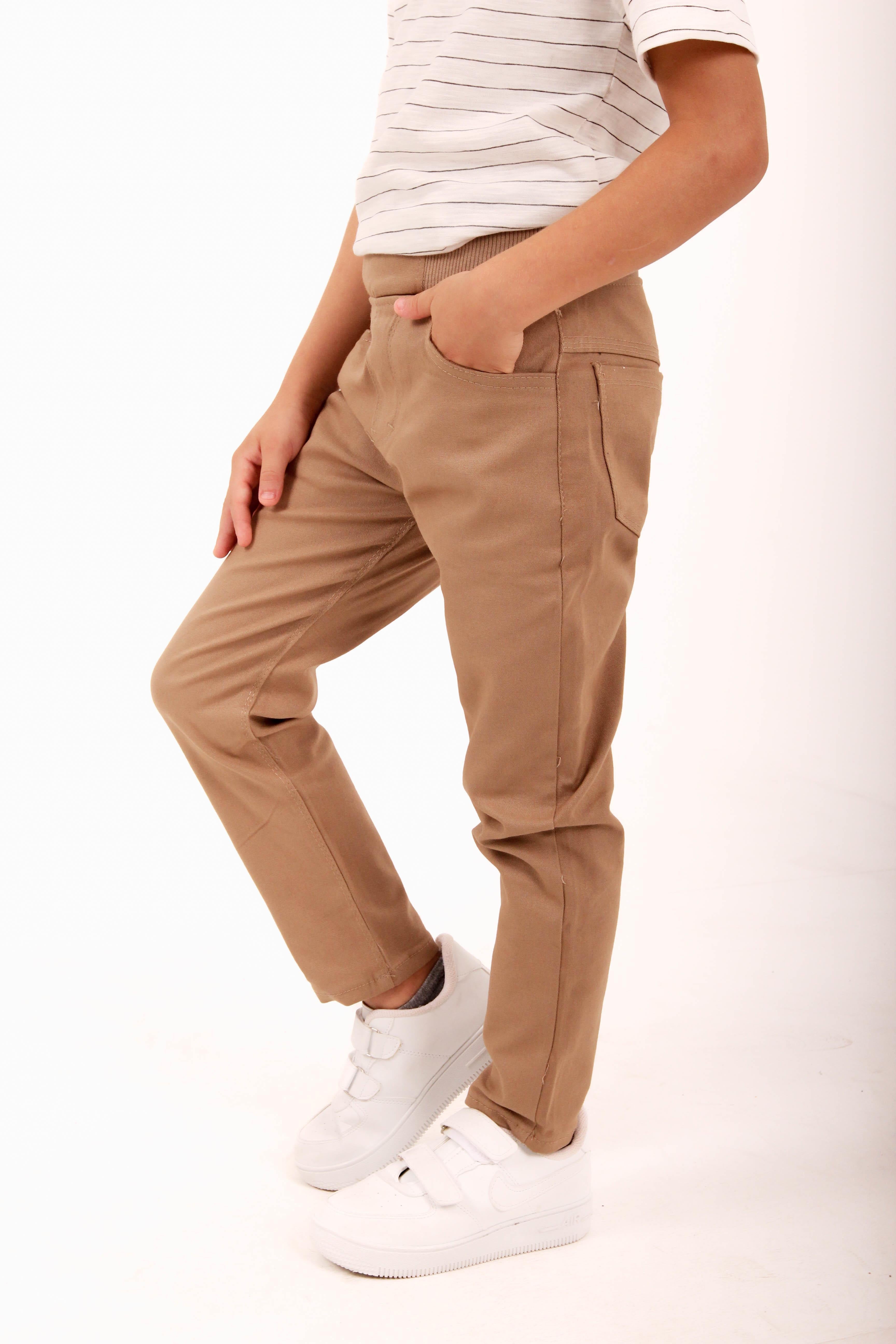 Cepli Erkek Çocuk Gabardin Pantolon
