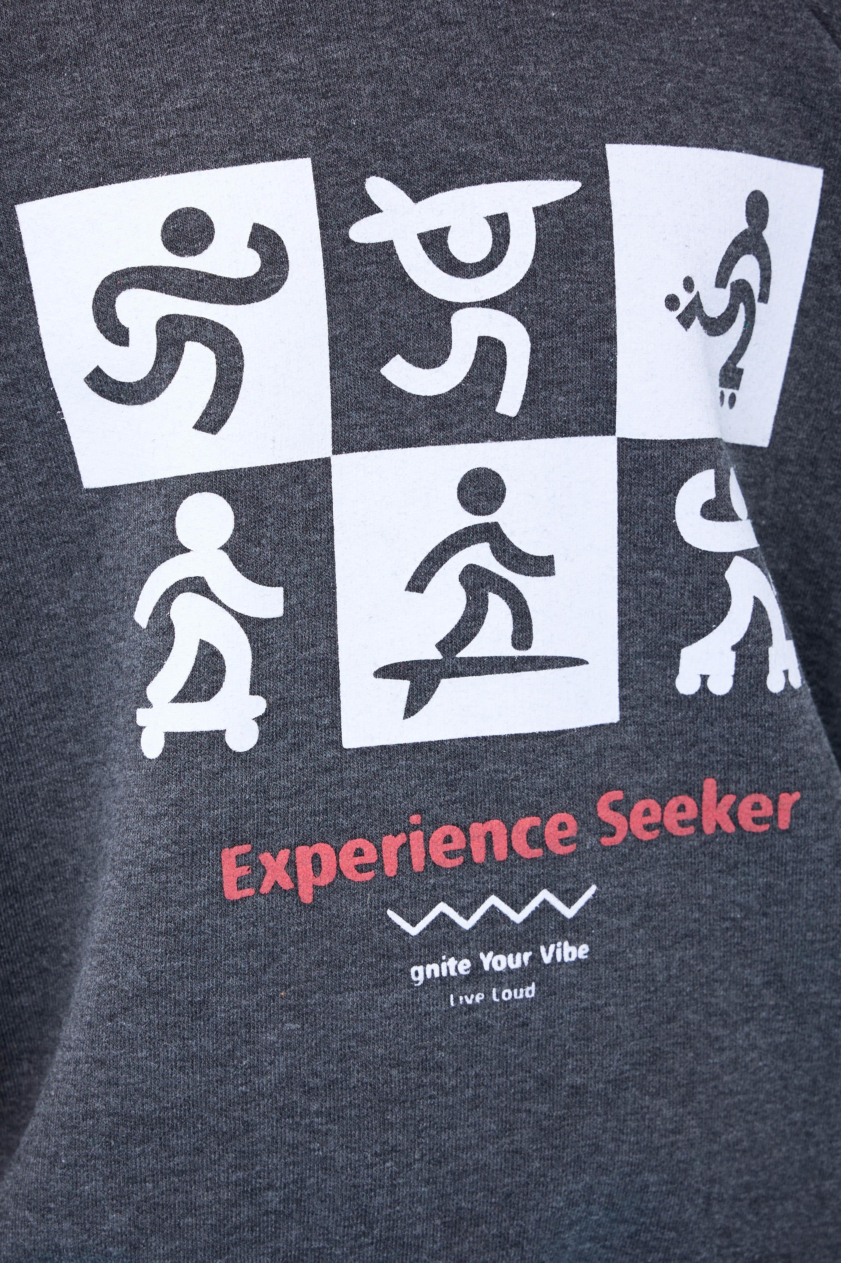 Erkek Çocuk Bisiklet Yaka Mevsimlik Baskılı Sweatshirt