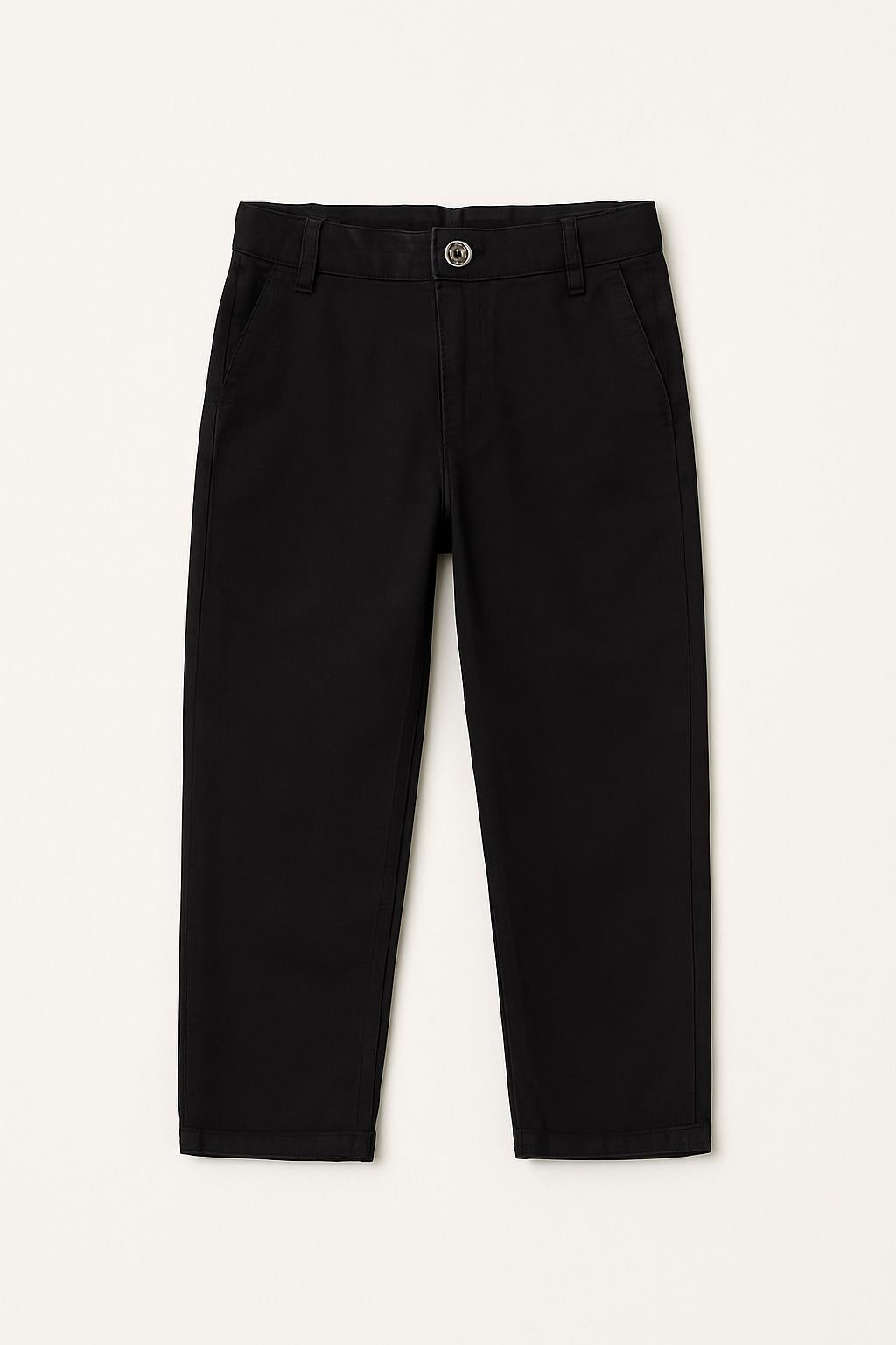 Erkek Çocuk Gabardin Okul Pantolonu Bel Ayarlı