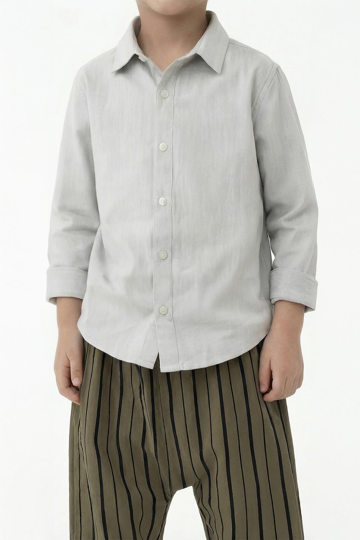 Erkek Çocuk Mevsimlik Çizgili Şalvar Alt