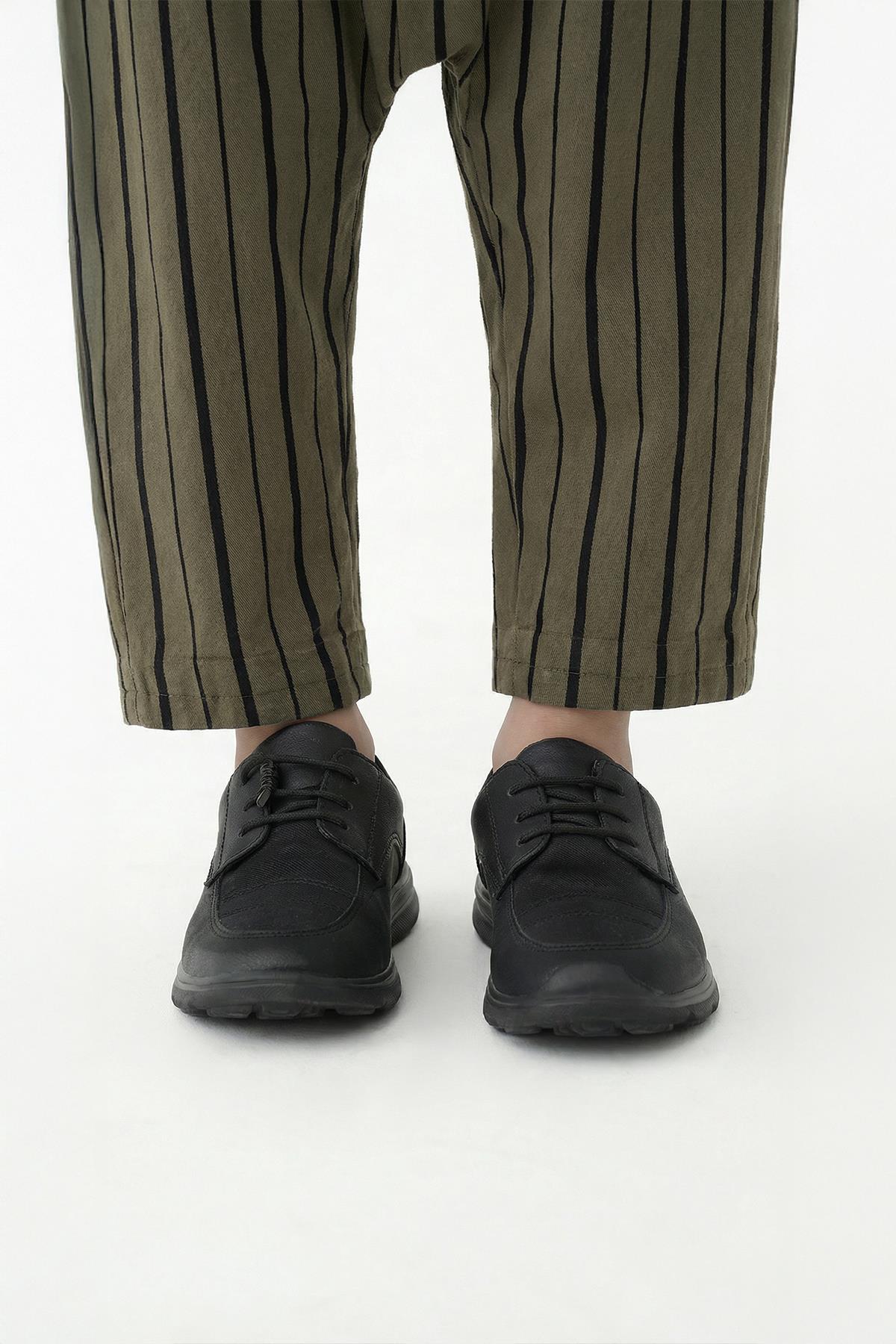 Erkek Çocuk Mevsimlik Çizgili Şalvar Alt