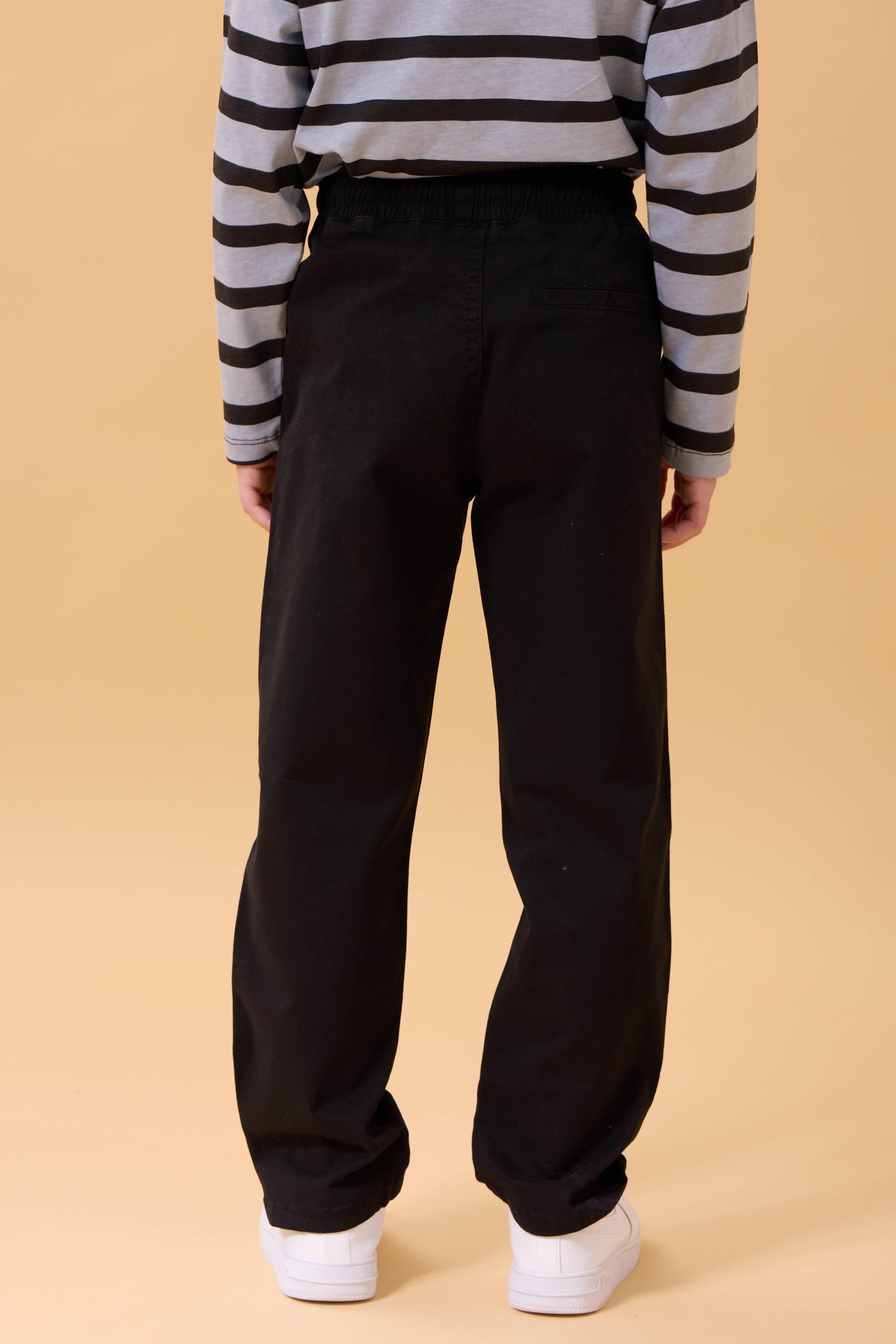 Erkek Çocuk Pamuklu Gabardin Jogger Pantolon