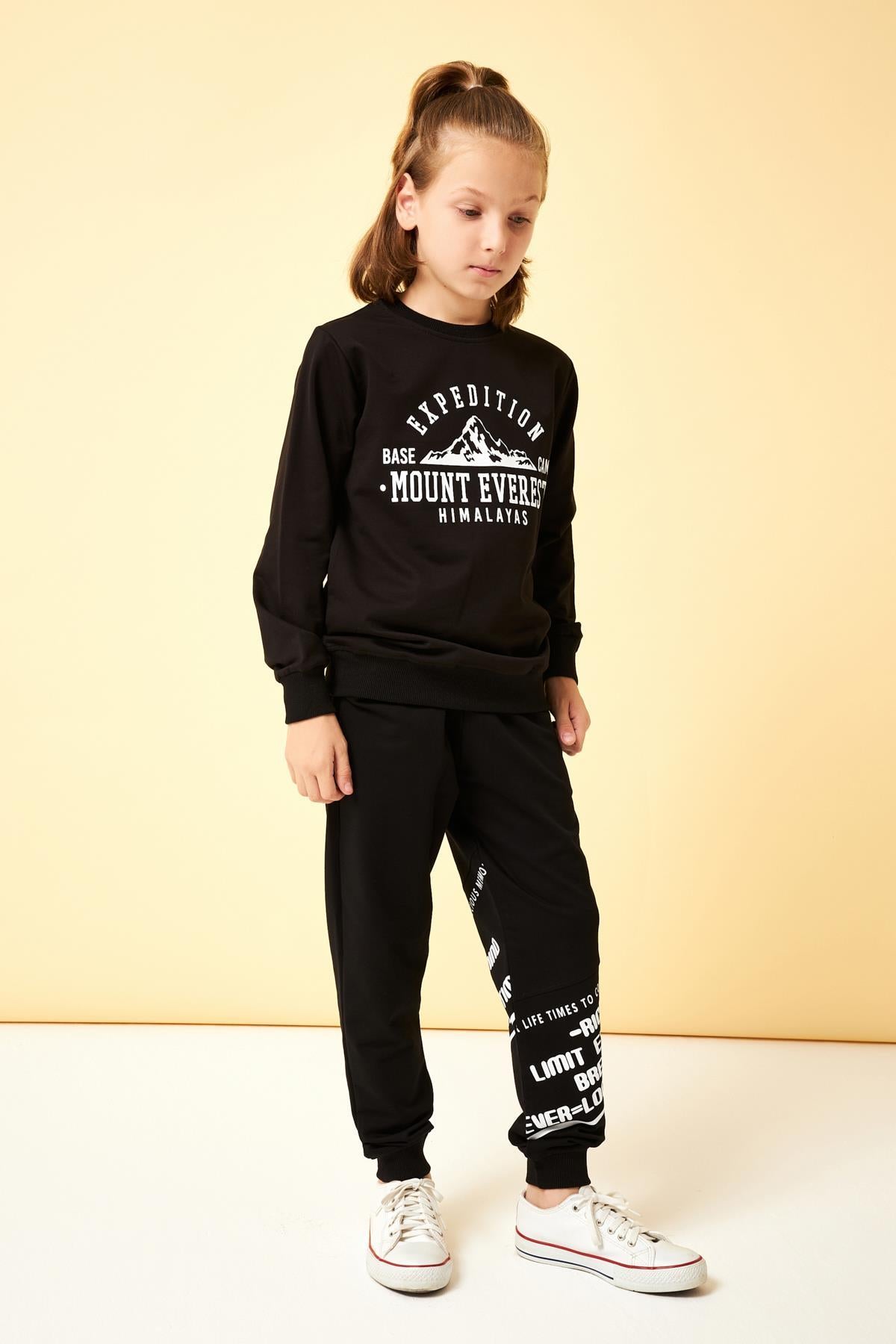 Expedition Baskılı Erkek Çocuk Sweatshirt