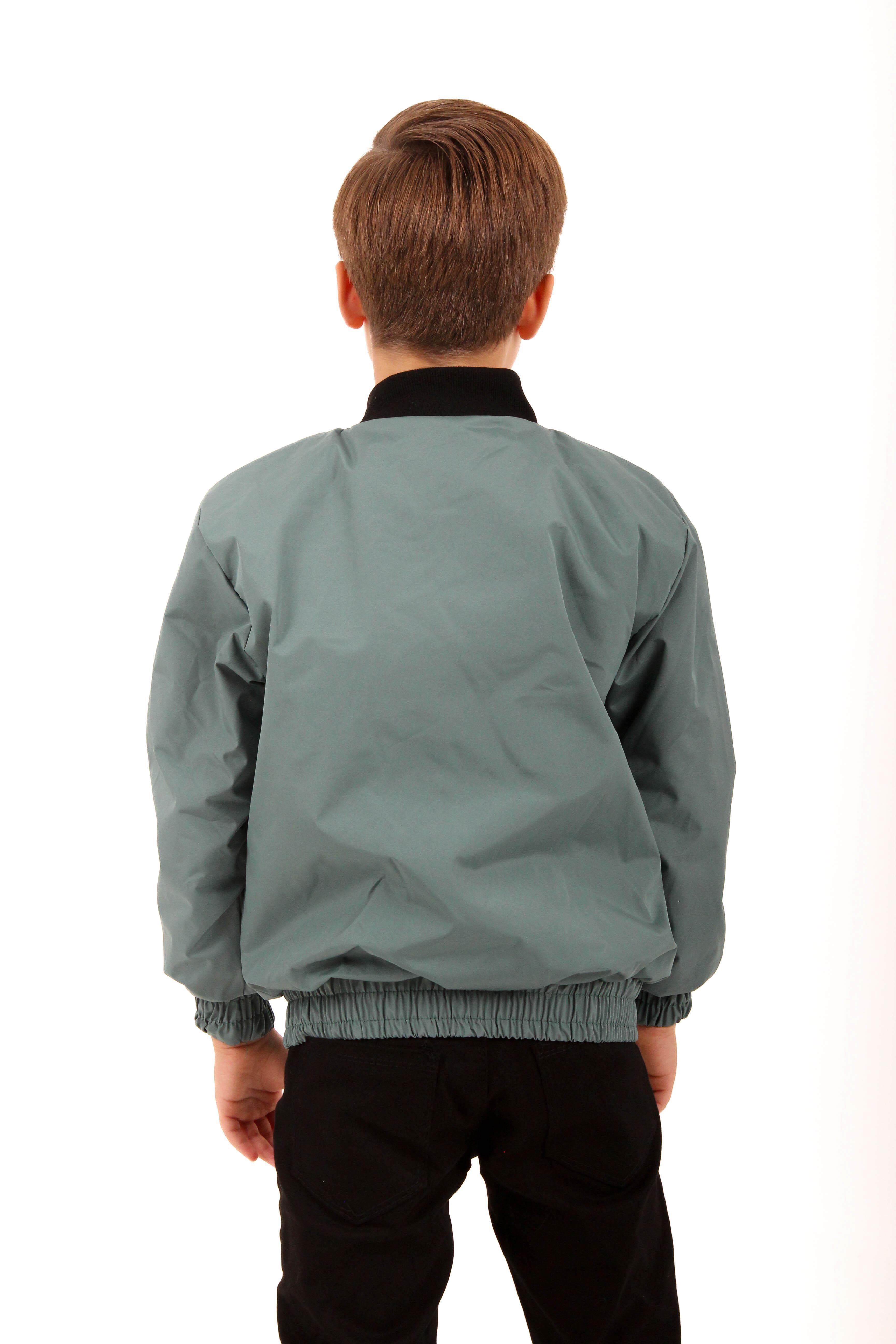 Geniş Cep Detaylı Erkek Çocuk Bomber Ceket