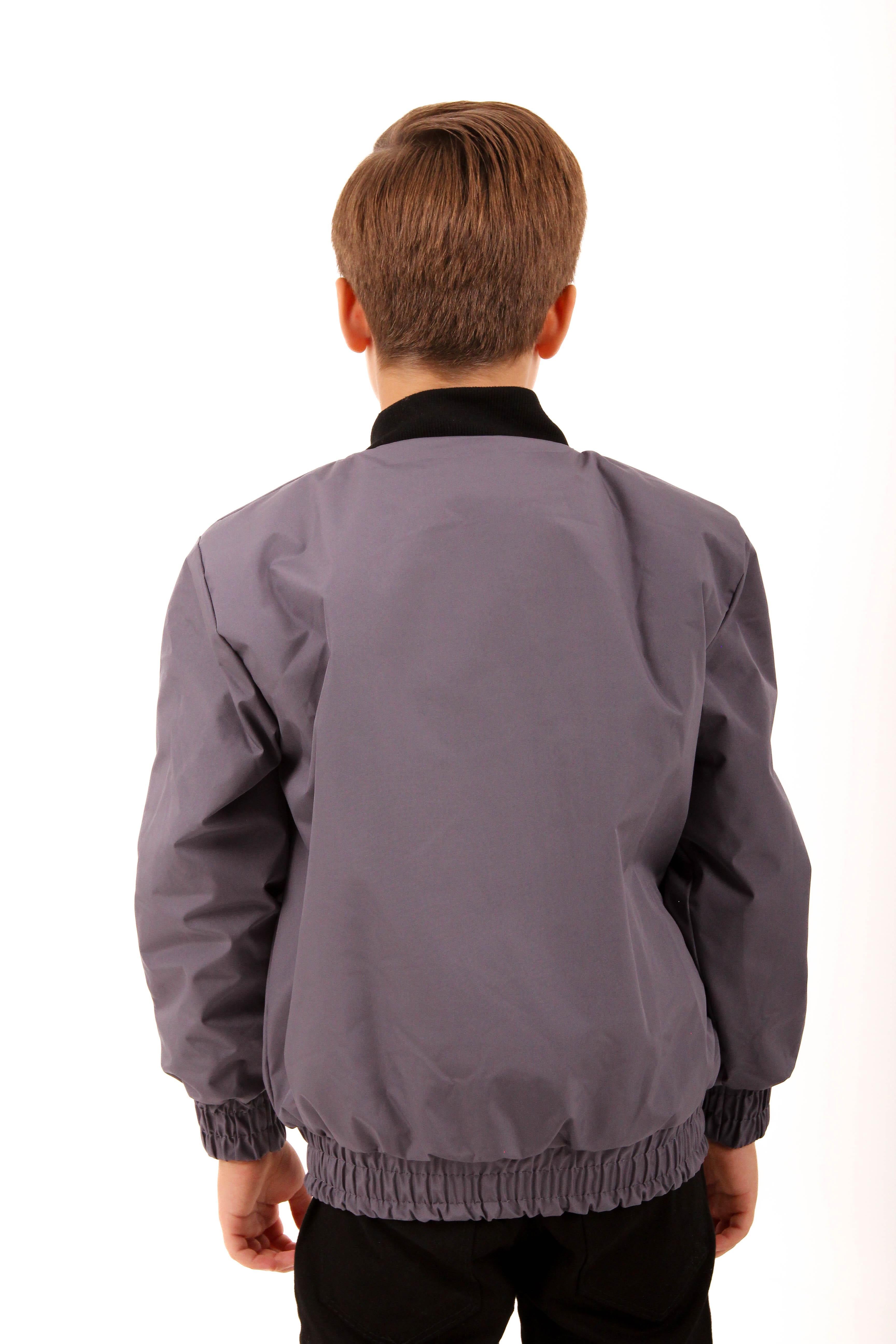 Geniş Cep Detaylı Erkek Çocuk Bomber Ceket