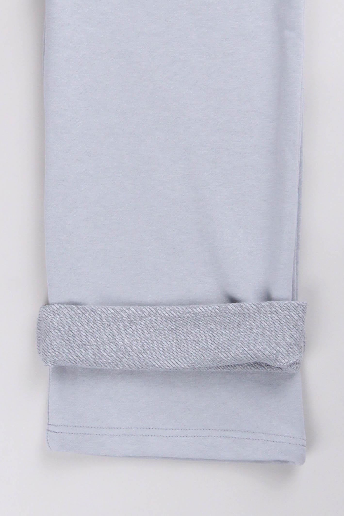 Geniş Kesim Rahat Kız Çocuk Eşofman Altı Gri - Perendi