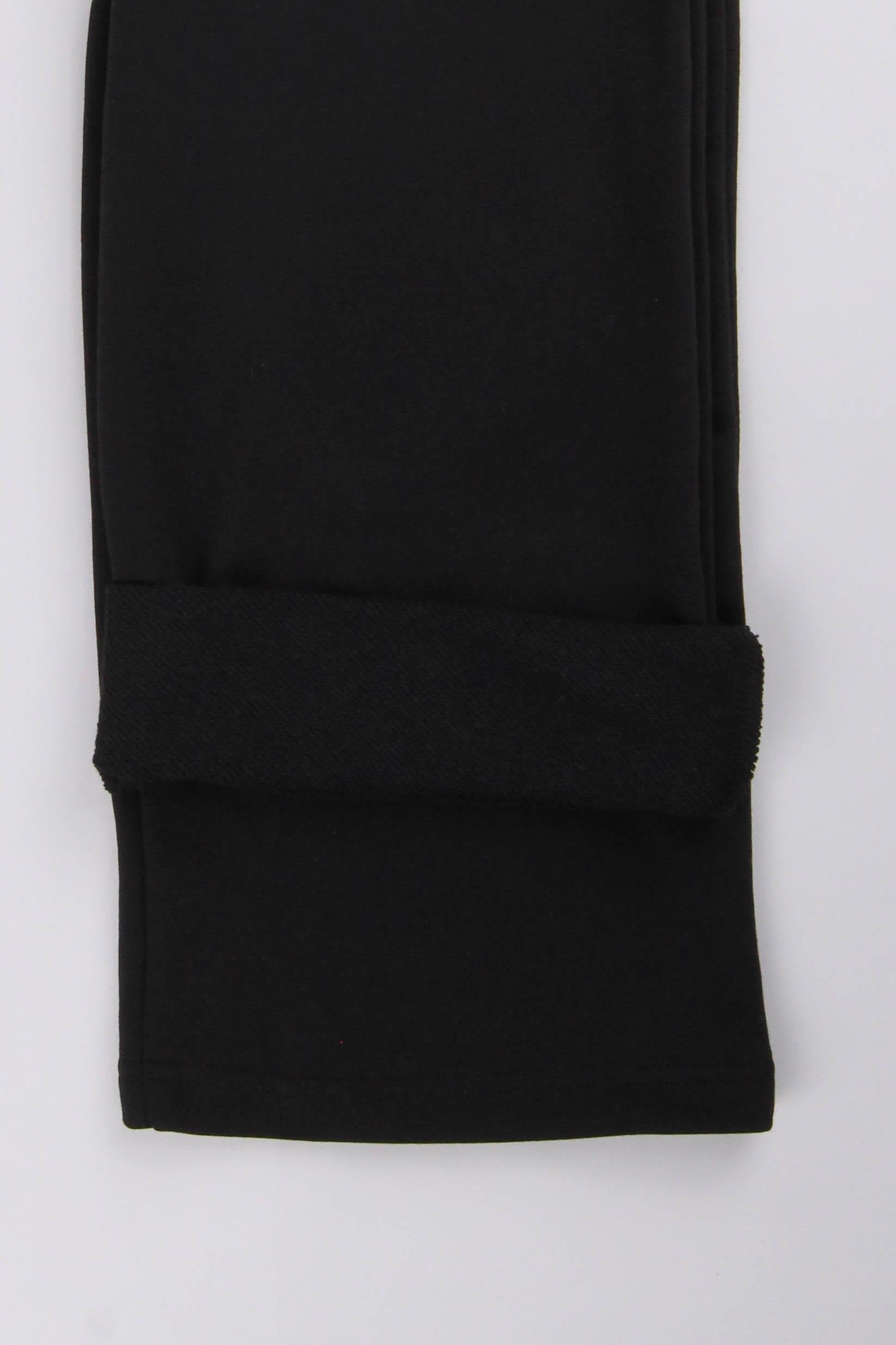 Geniş Kesim Rahat Kız Çocuk Eşofman Altı Siyah - Perendi