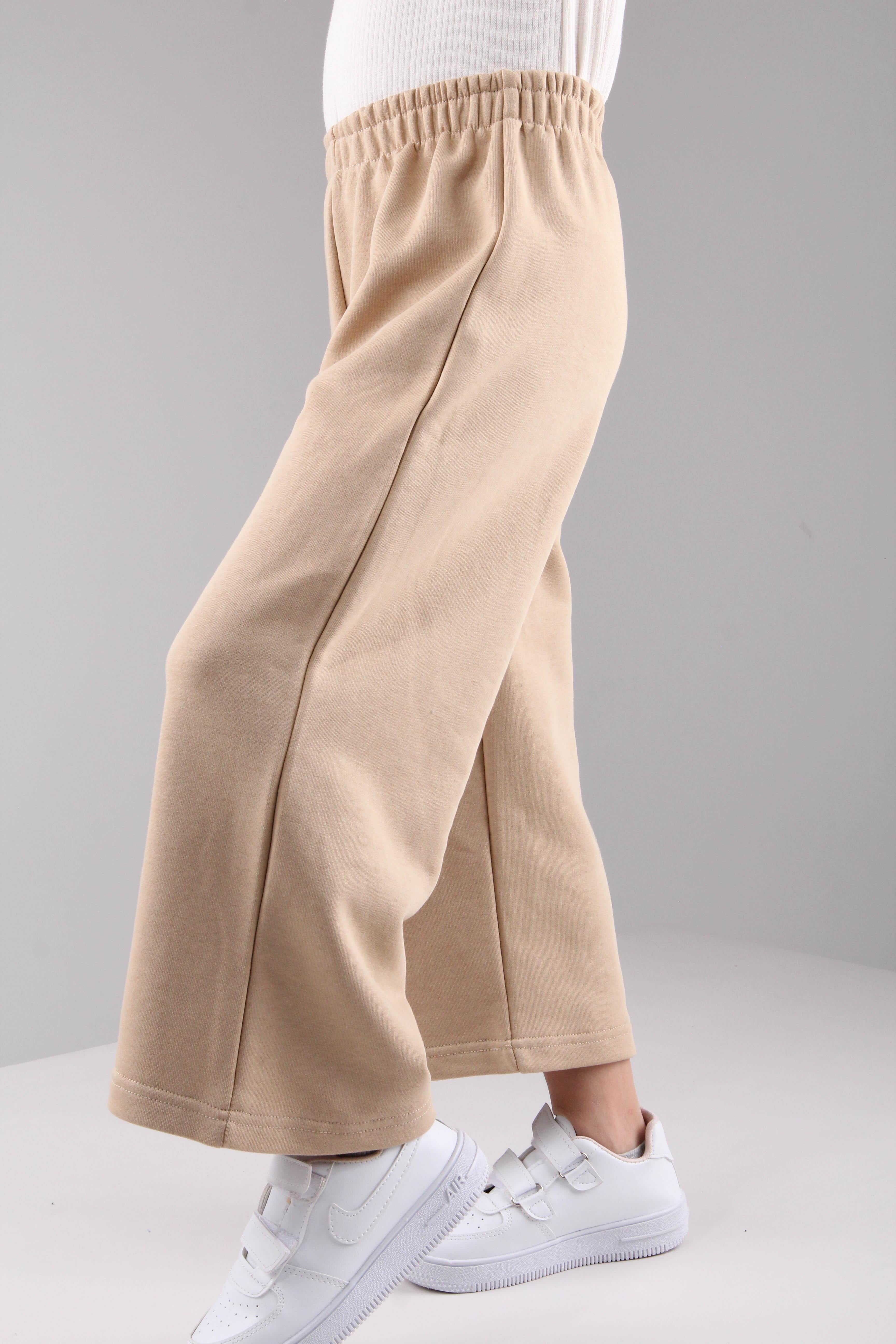 Geniş Kesim Rahat Kız Çocuk Eşofman Altı