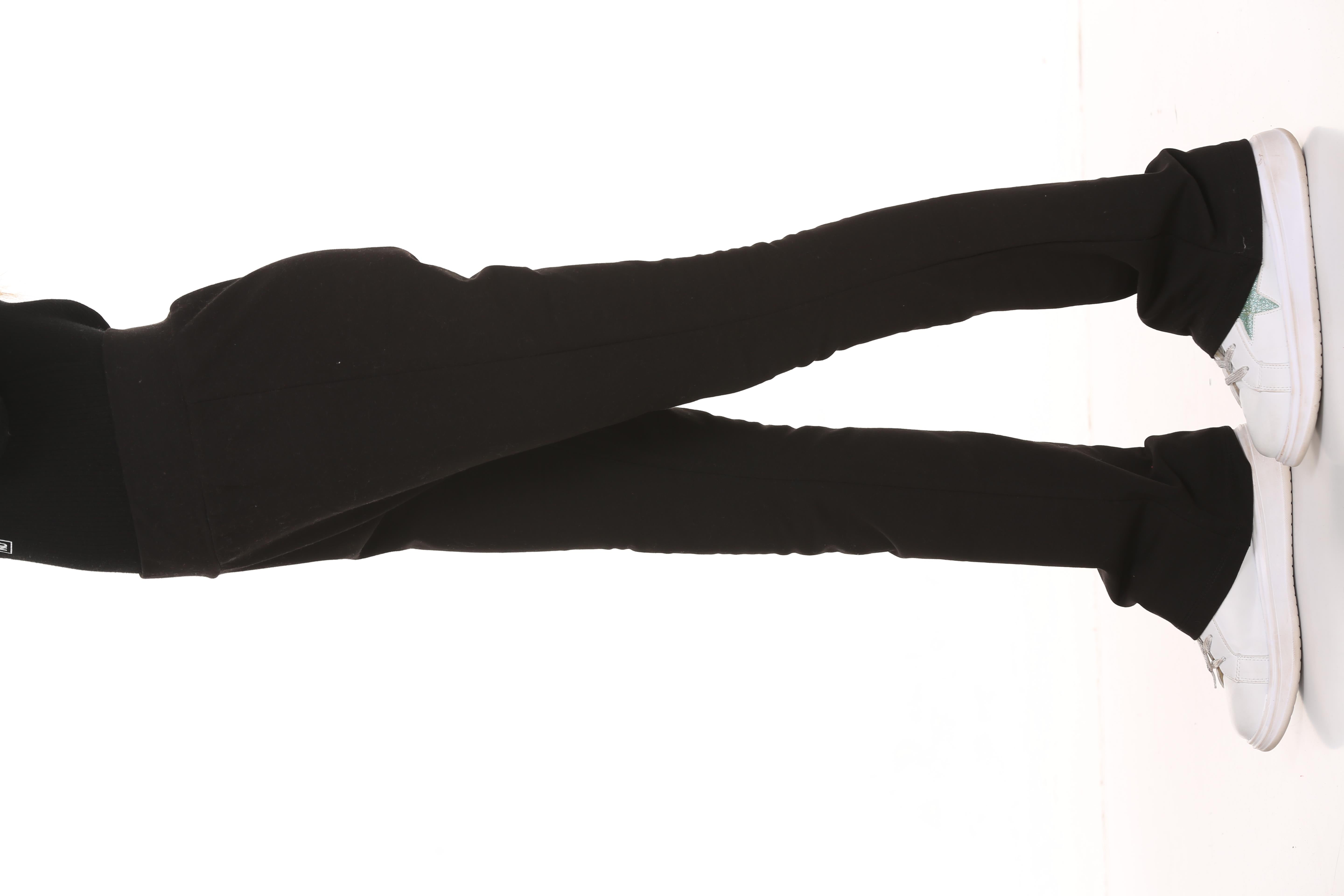 İspanyol Paça Kız Çocuk Tayt Siyah - Perendi