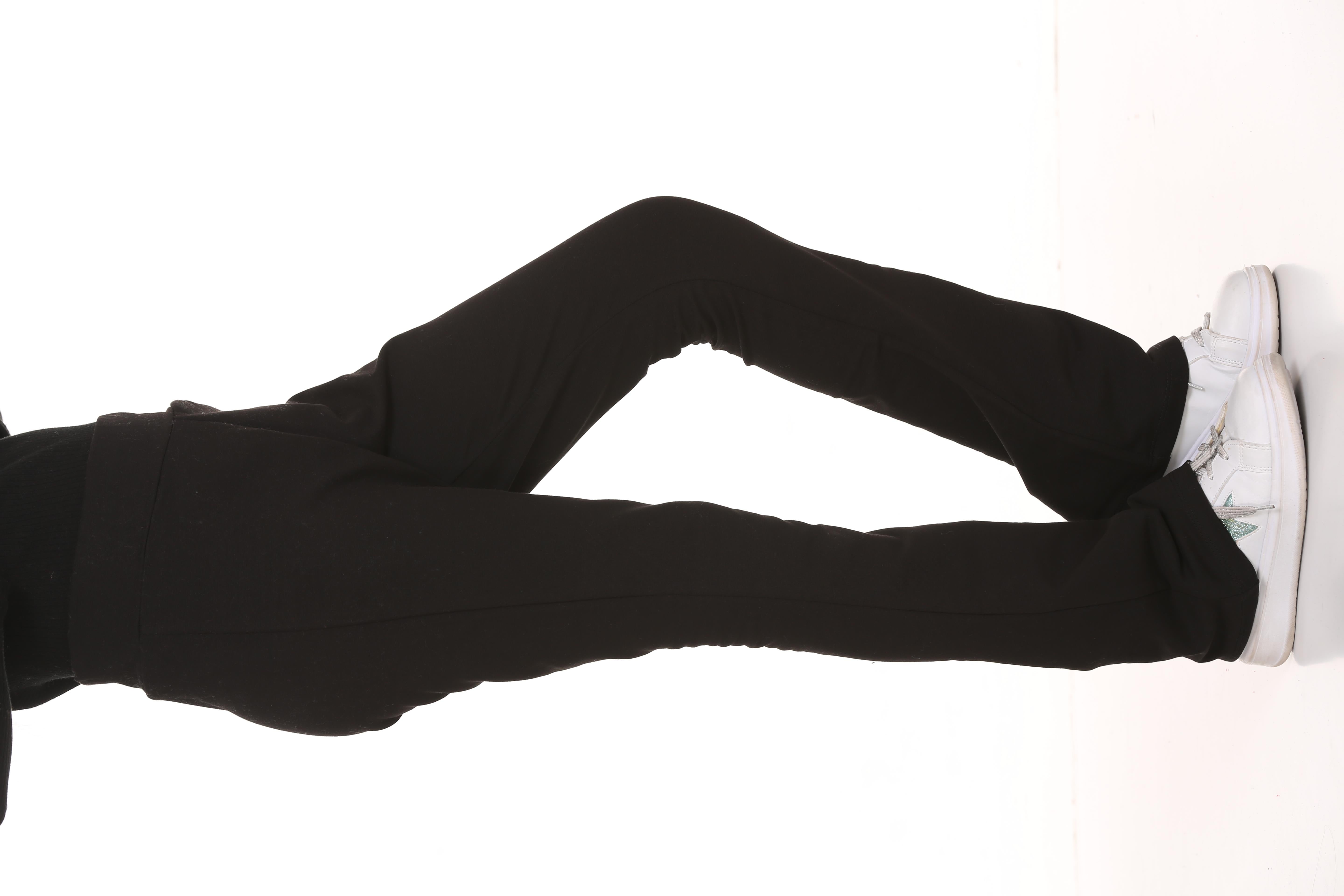 İspanyol Paça Kız Çocuk Tayt Siyah - Perendi