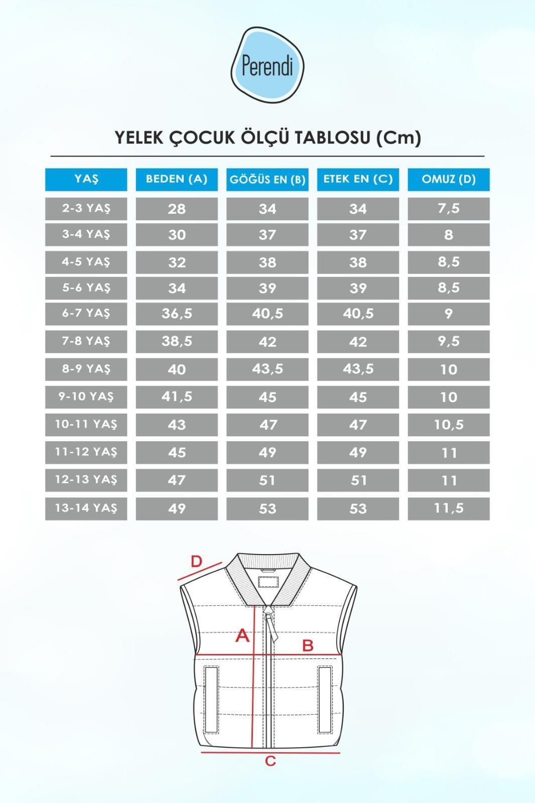 Kamuflaj Desenli Erkek Çocuk Yelek