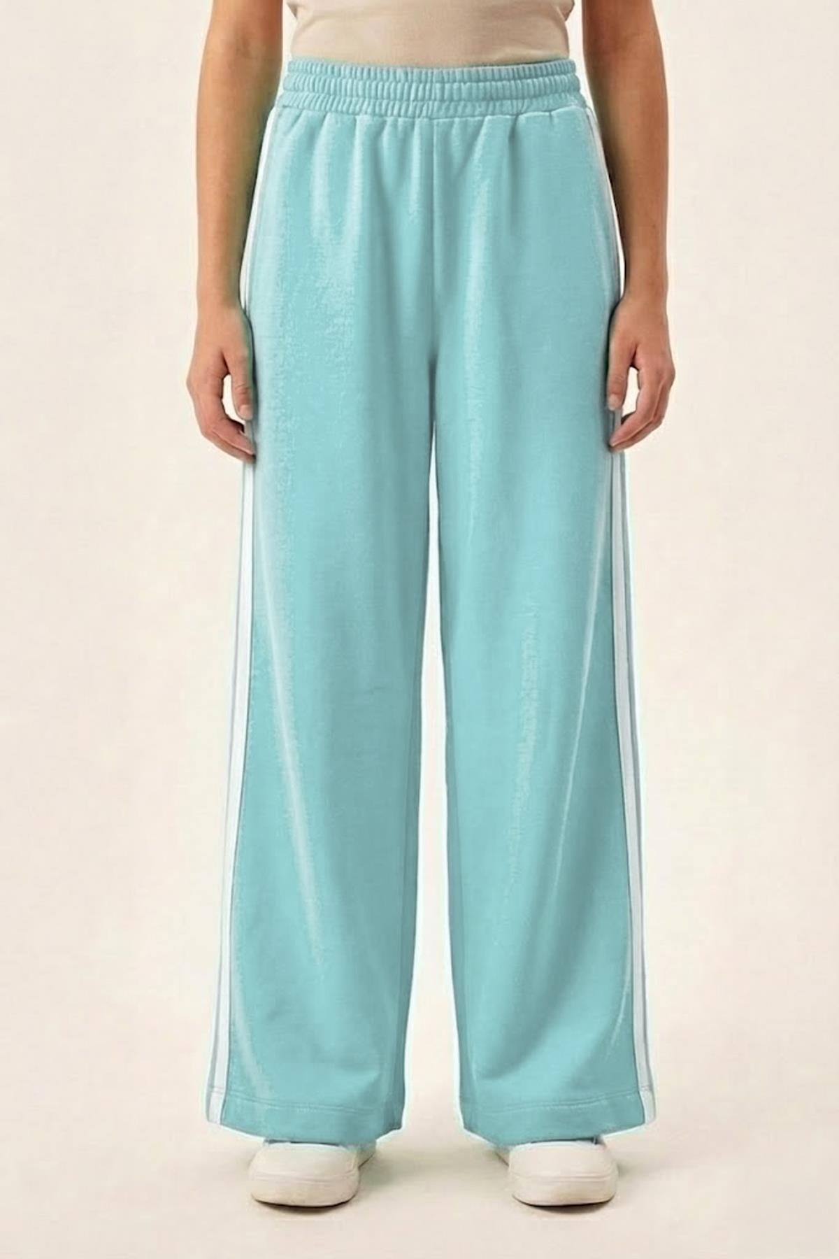 Kız Çocuk Geniş Paça Mevsimlik Eşofman Altı