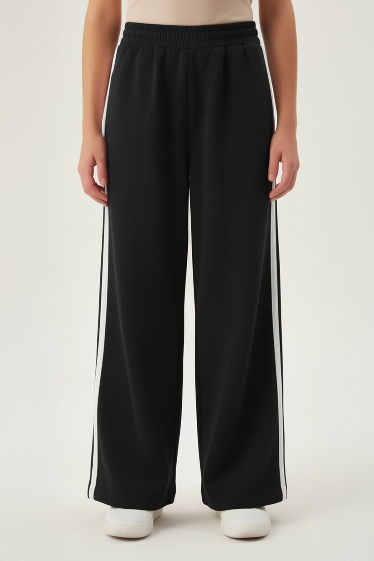 Kız Çocuk Geniş Paça Mevsimlik Eşofman Altı