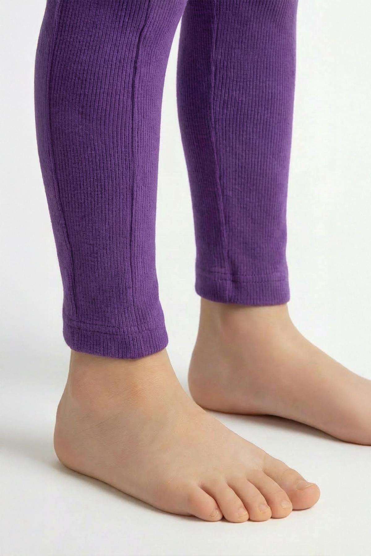 Kız Çocuk Kaşkorse Mevsimlik Cepli Spor Tayt