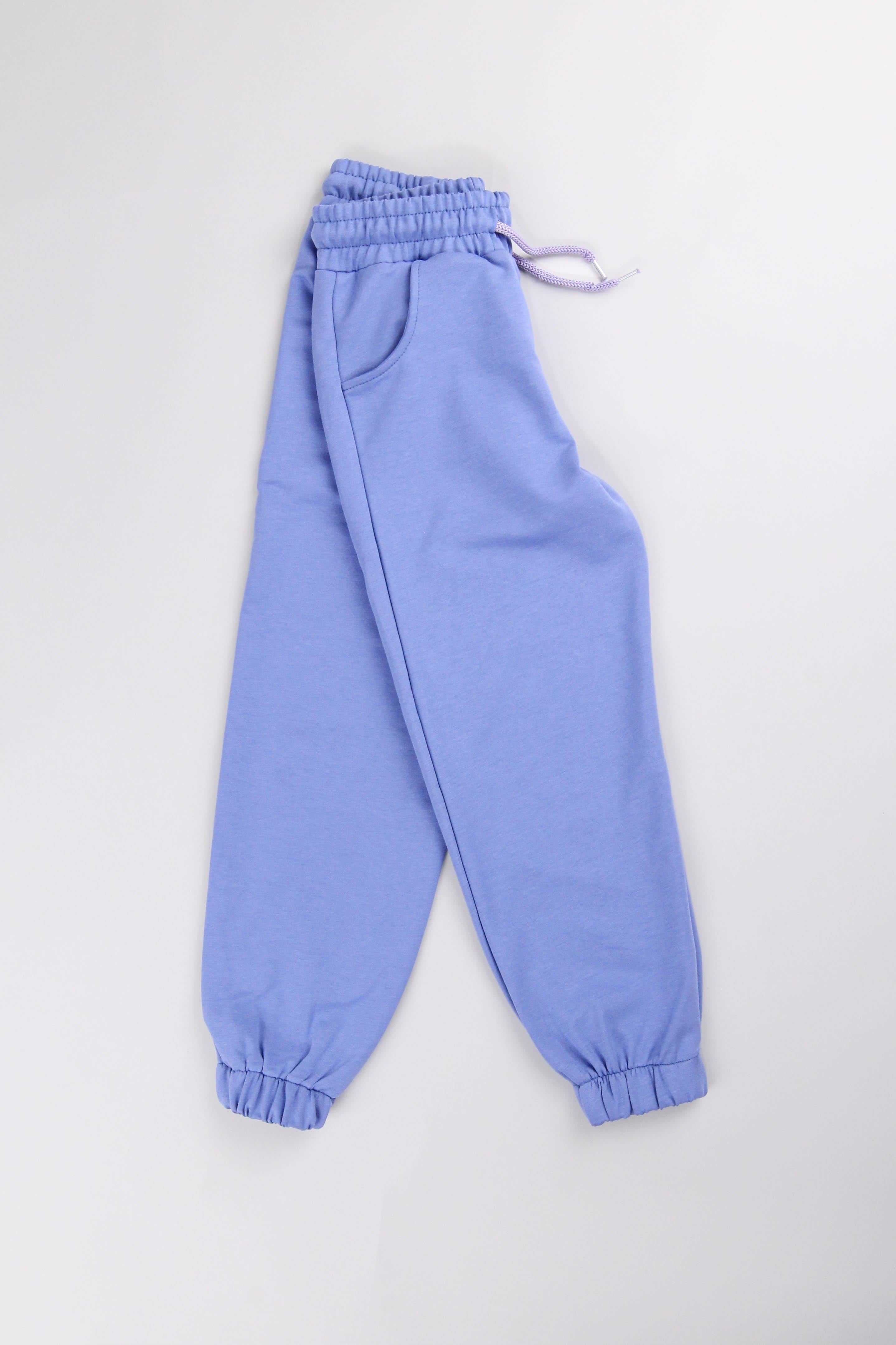 Lastikli Rahat Kesim Cepli Erkek ve Kız Çocuk Unisex Eşofman Altı