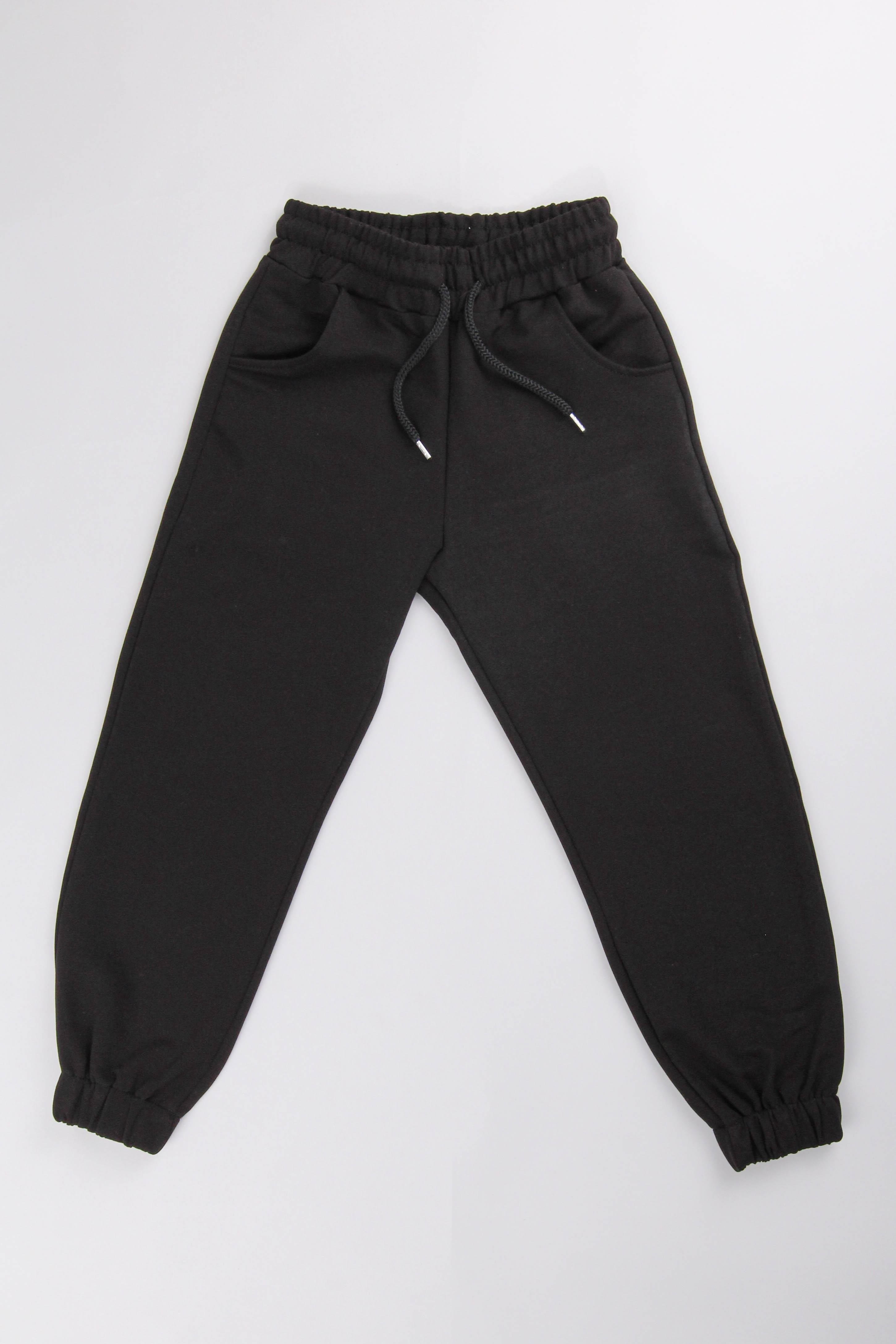 Lastikli Rahat Kesim Cepli Erkek ve Kız Çocuk Unisex Eşofman Altı