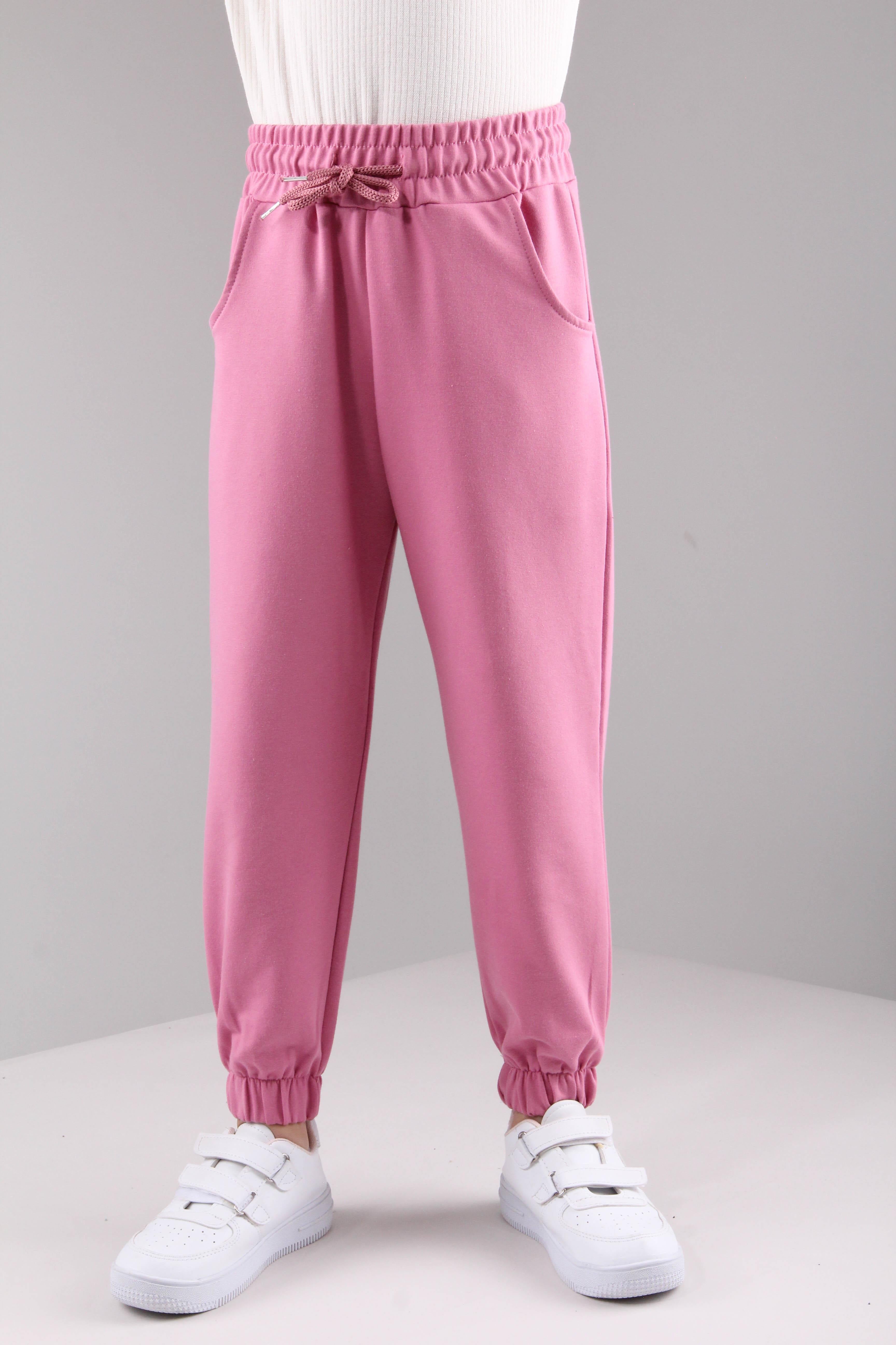 Lastikli Rahat Kesim Cepli Erkek ve Kız Çocuk Unisex Eşofman Altı