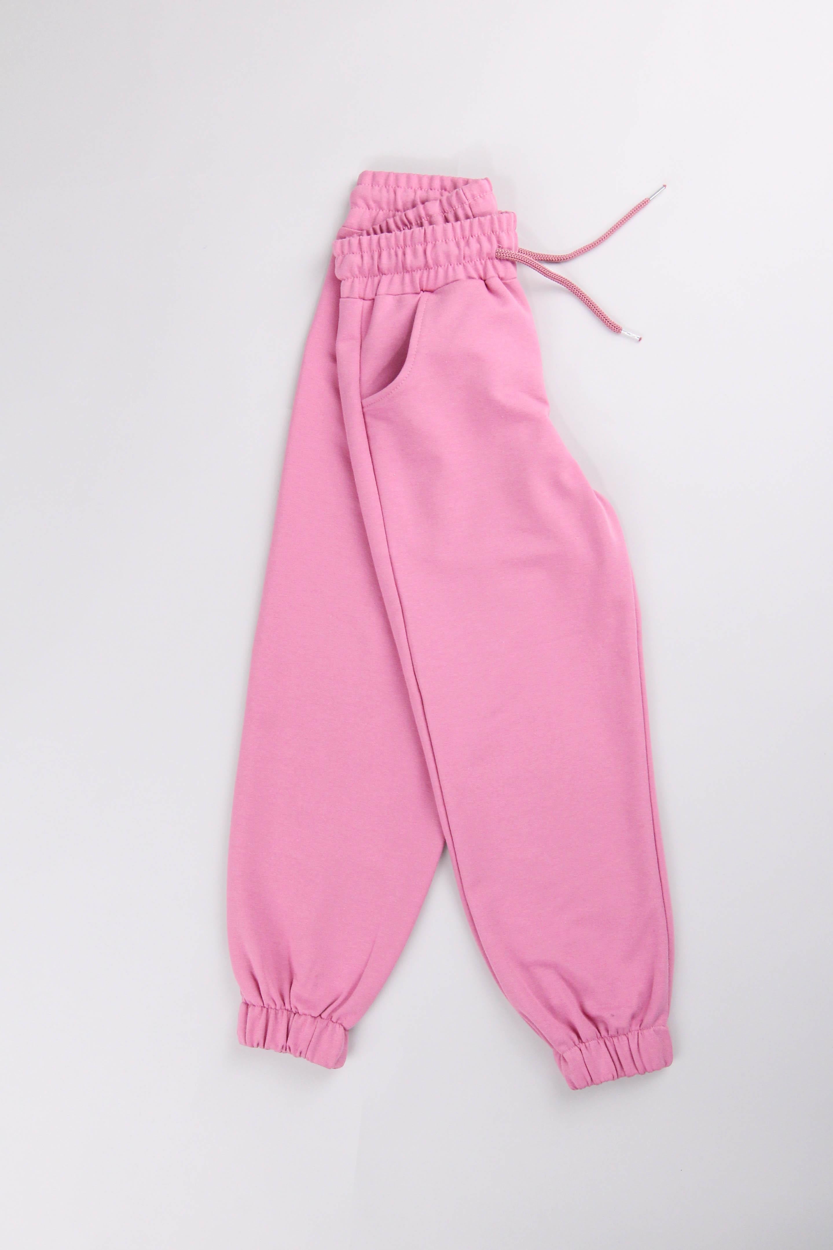 Lastikli Rahat Kesim Cepli Erkek ve Kız Çocuk Unisex Eşofman Altı