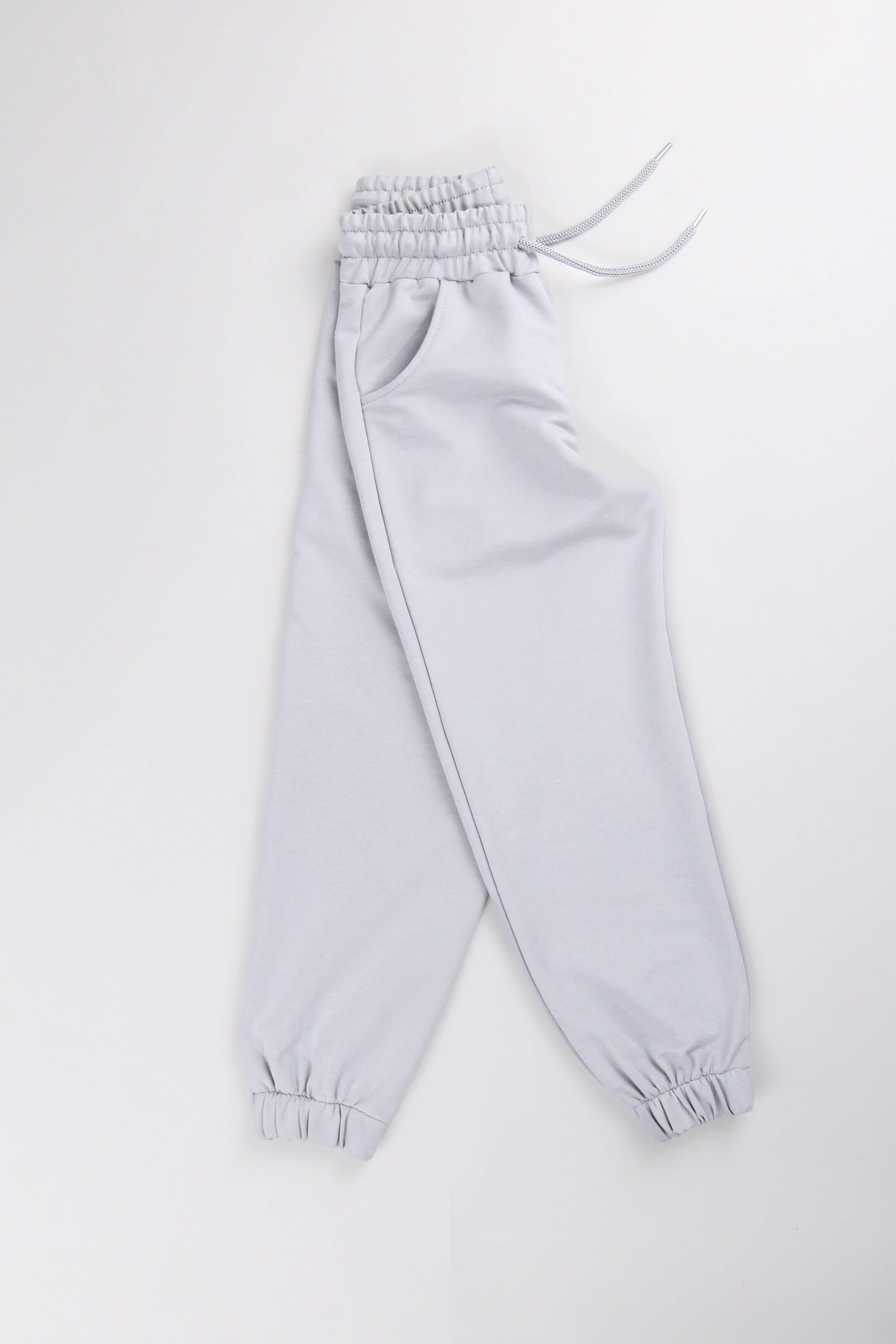 Lastikli Rahat Kesim Cepli Erkek ve Kız Çocuk Unisex Eşofman Altı