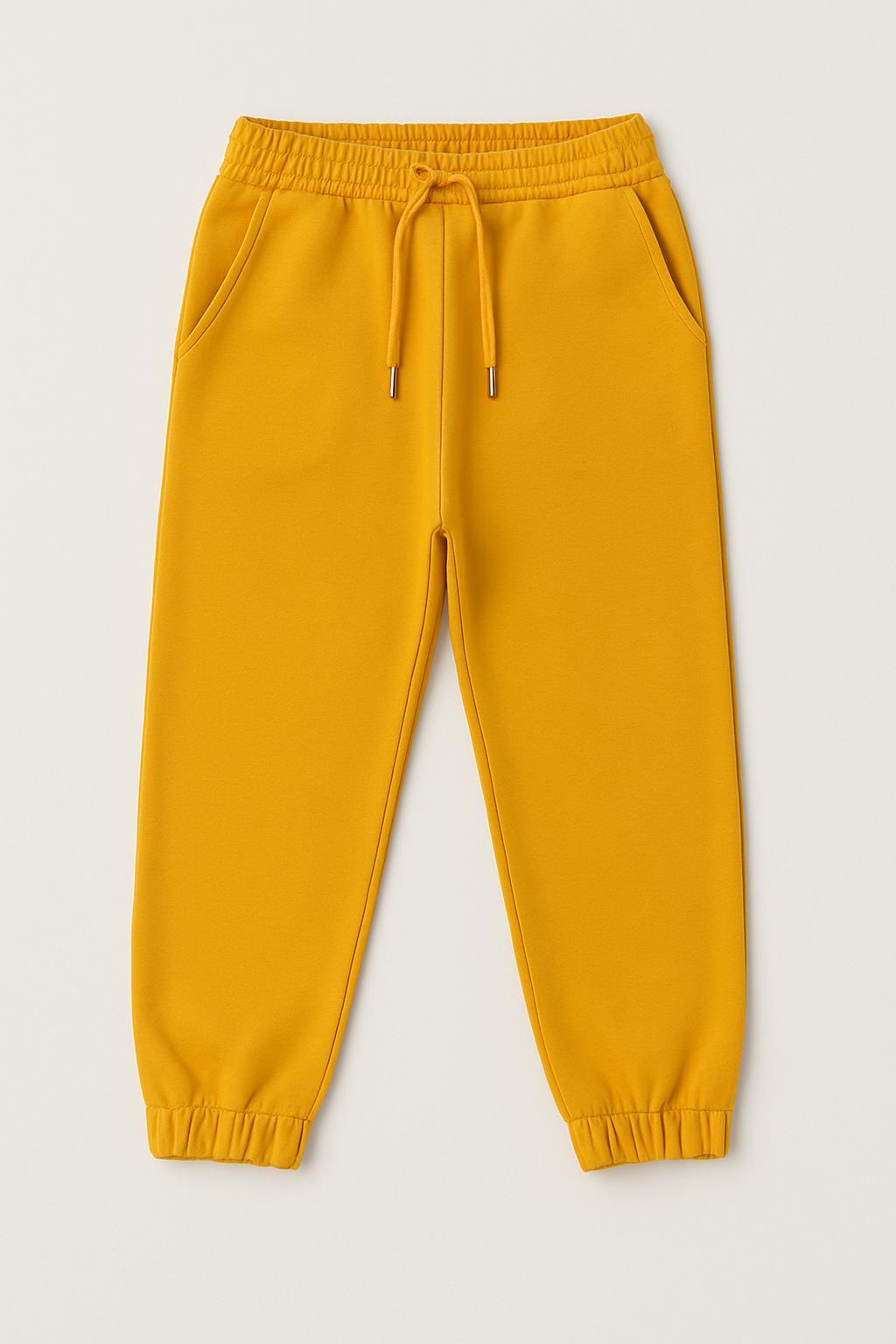 Lastikli Rahat Kesim Cepli Erkek ve Kız Çocuk Unisex Eşofman Altı