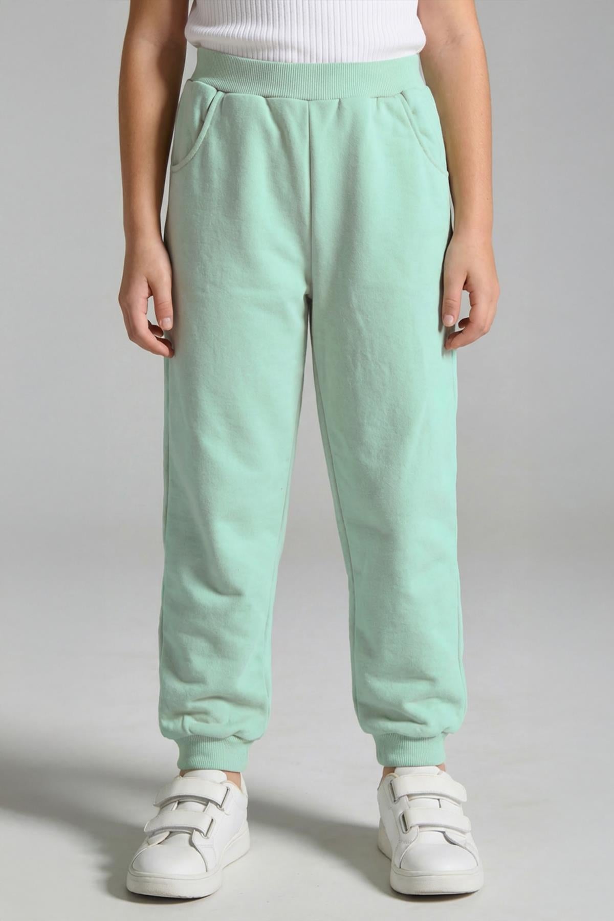 Unisex Çocuk Basic Jogger Eşofman Altı 2’li Set