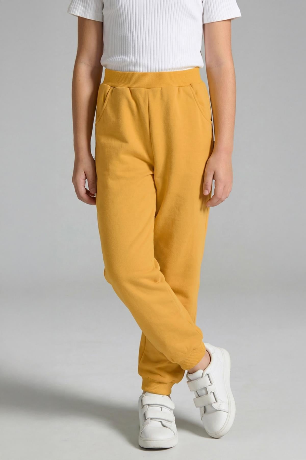 Unisex Çocuk Basic Jogger Eşofman Altı 2’li Set