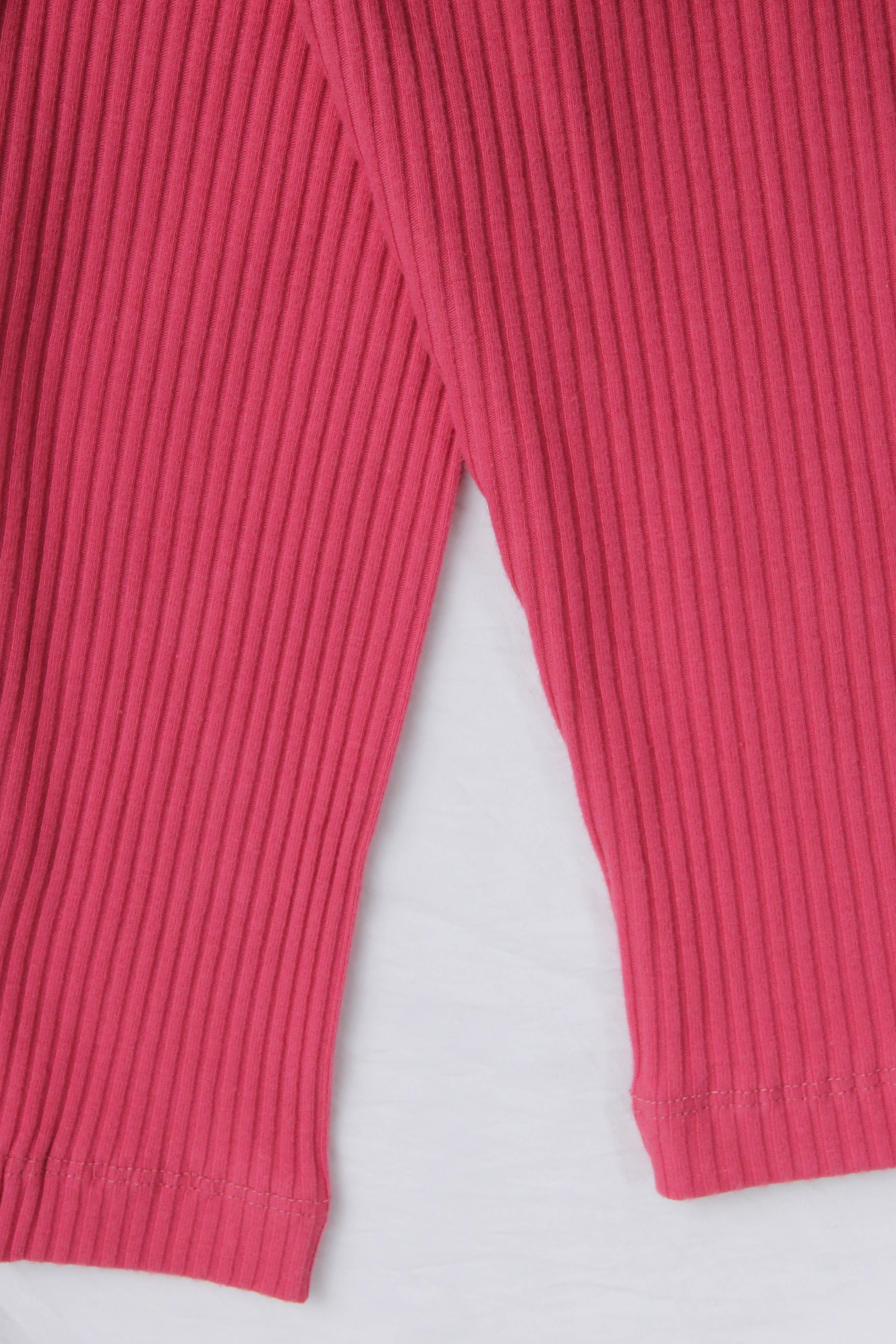 %100 Pamuk Yumuşak Doku Kız Çocuk Tayt