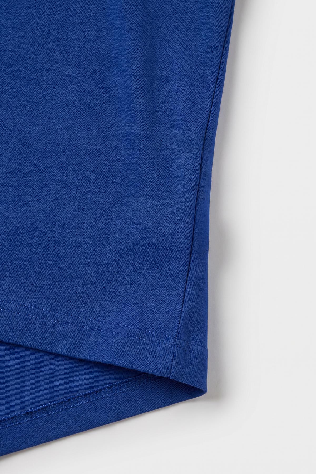 %100 Pamuklu Kız ve Erkek Unisex Uzun Kollu Basic Tshirt