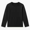 %100 Pamuklu Kız ve Erkek Unisex Uzun Kollu Basic Tshirt