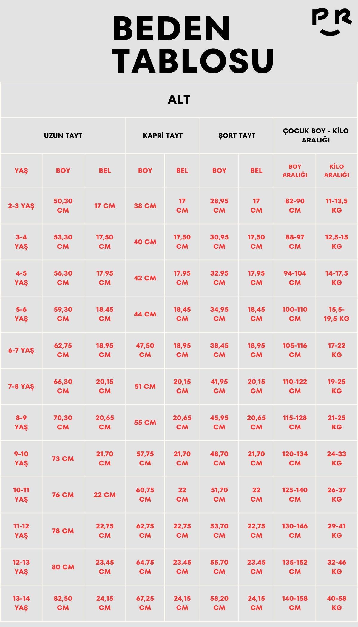%95 Pamuk 3'lü Kız Çocuk Tayt Takımı Uzun, Kapri ve Şort Model