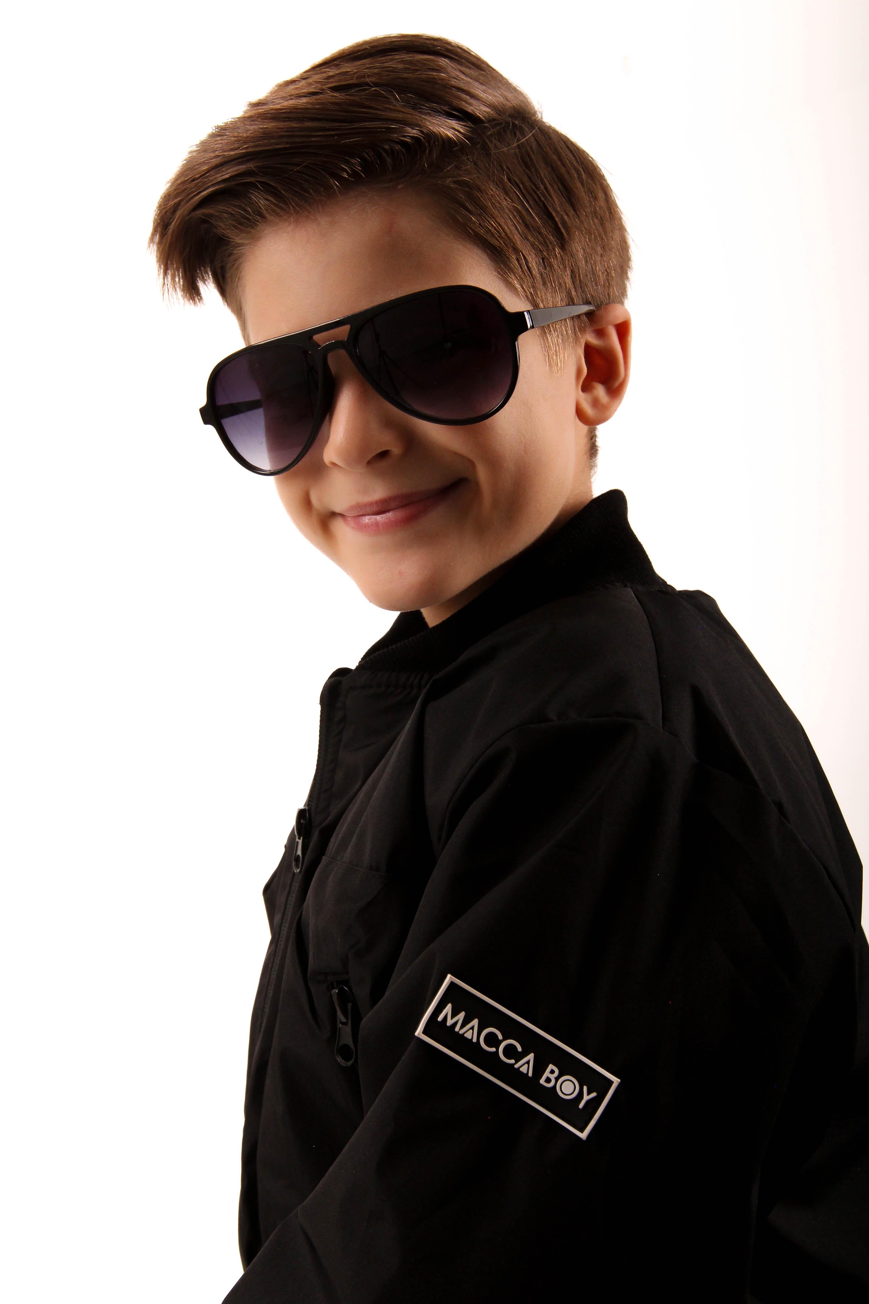 Armalı Erkek Çocuk Bomber Ceket