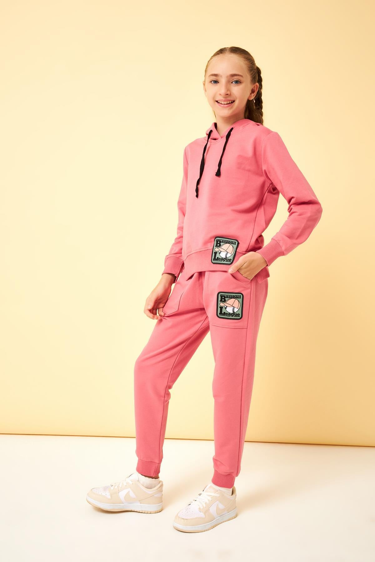 Baseball League Aksesuar Detaylı Kız Çocuk Takım