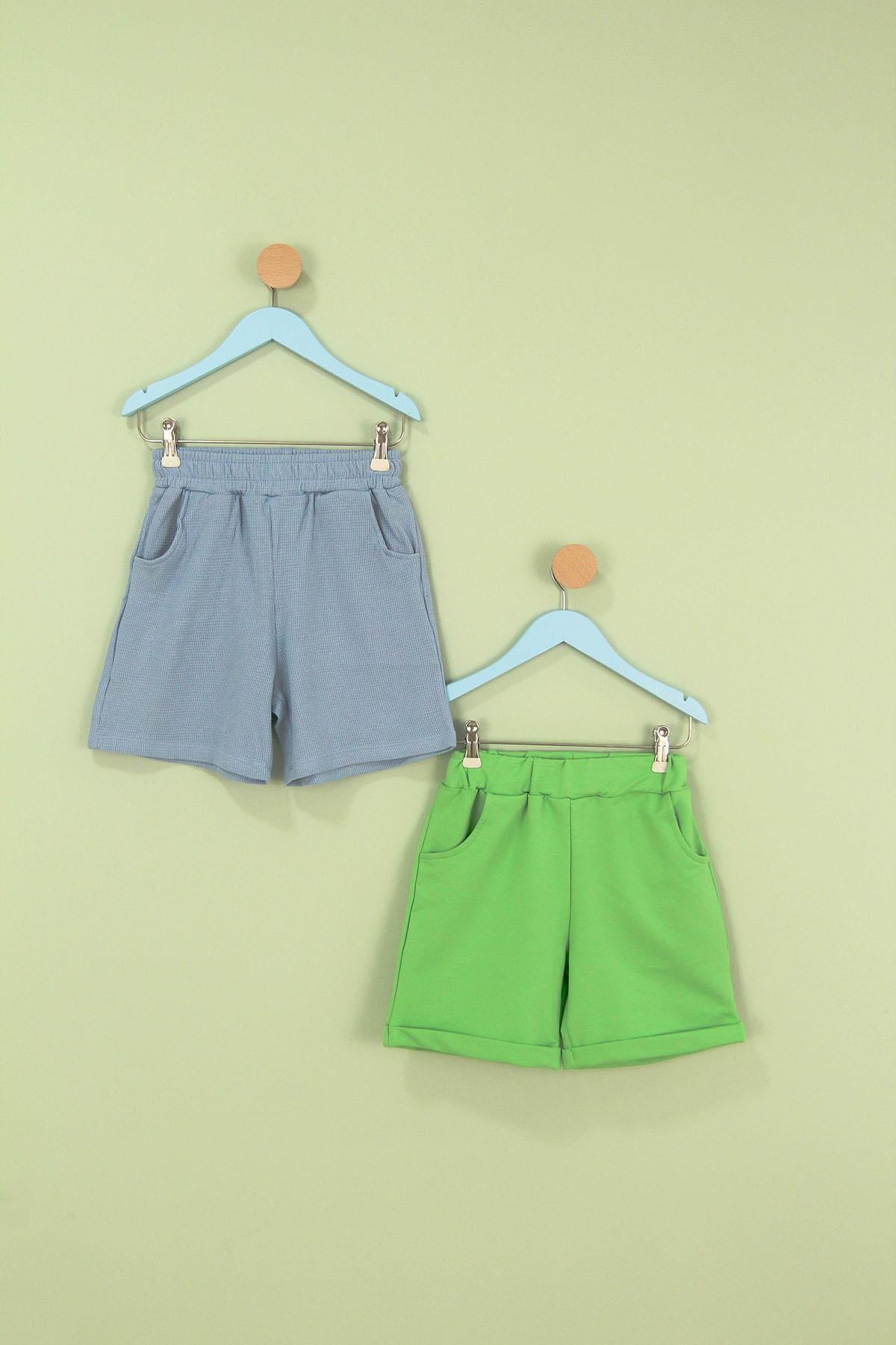 Basic Erkek Çocuk İkili Bermuda Şort