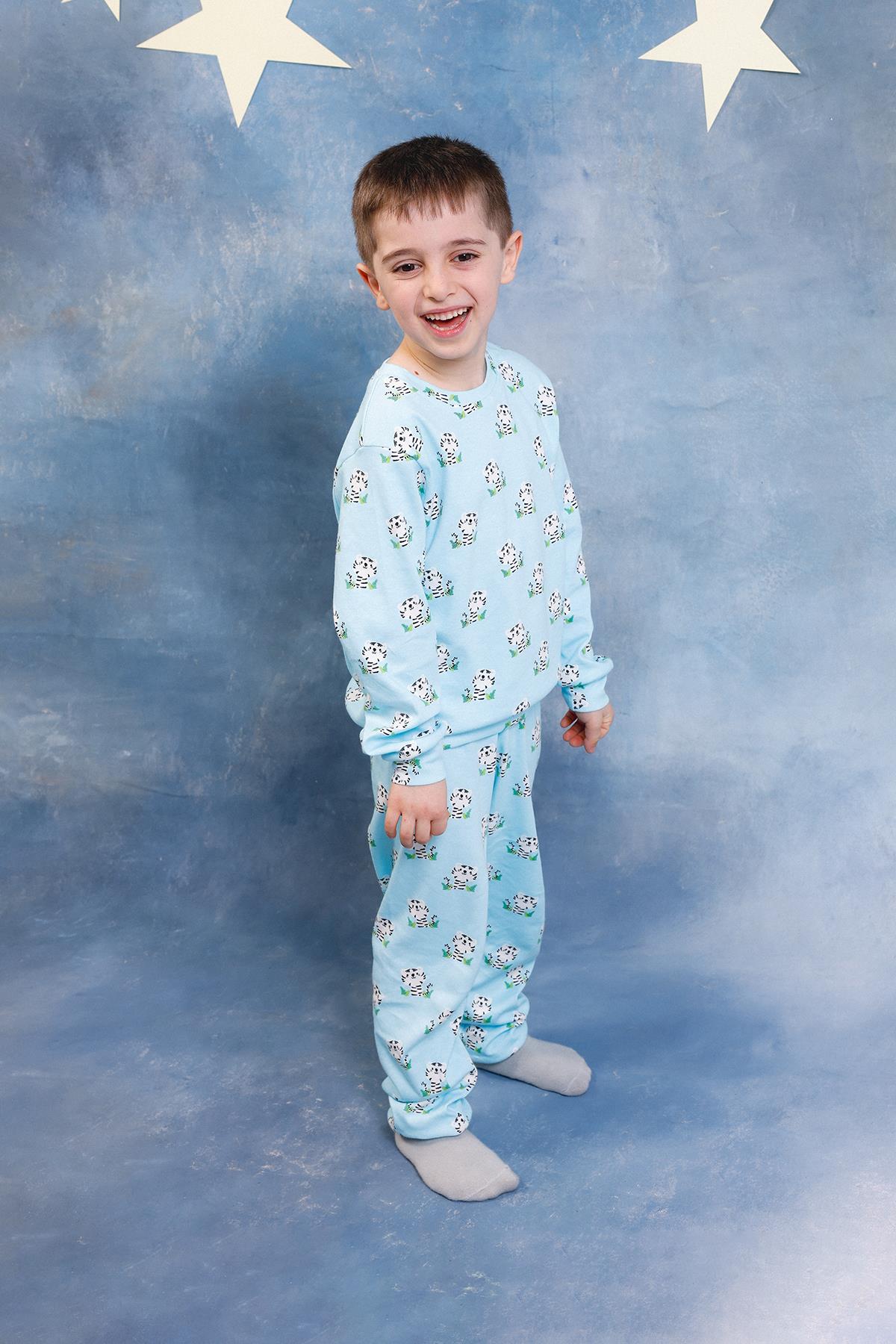 Erkek Çocuk %100 Pamuk Pijama Takımı