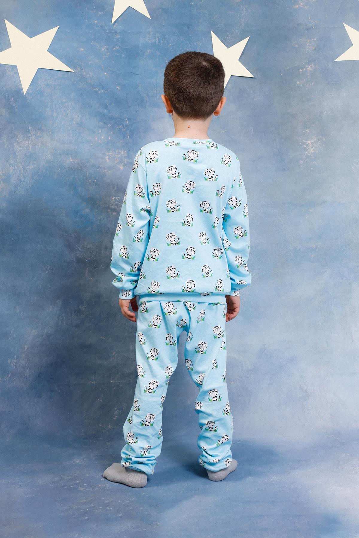 Erkek Çocuk %100 Pamuk Pijama Takımı