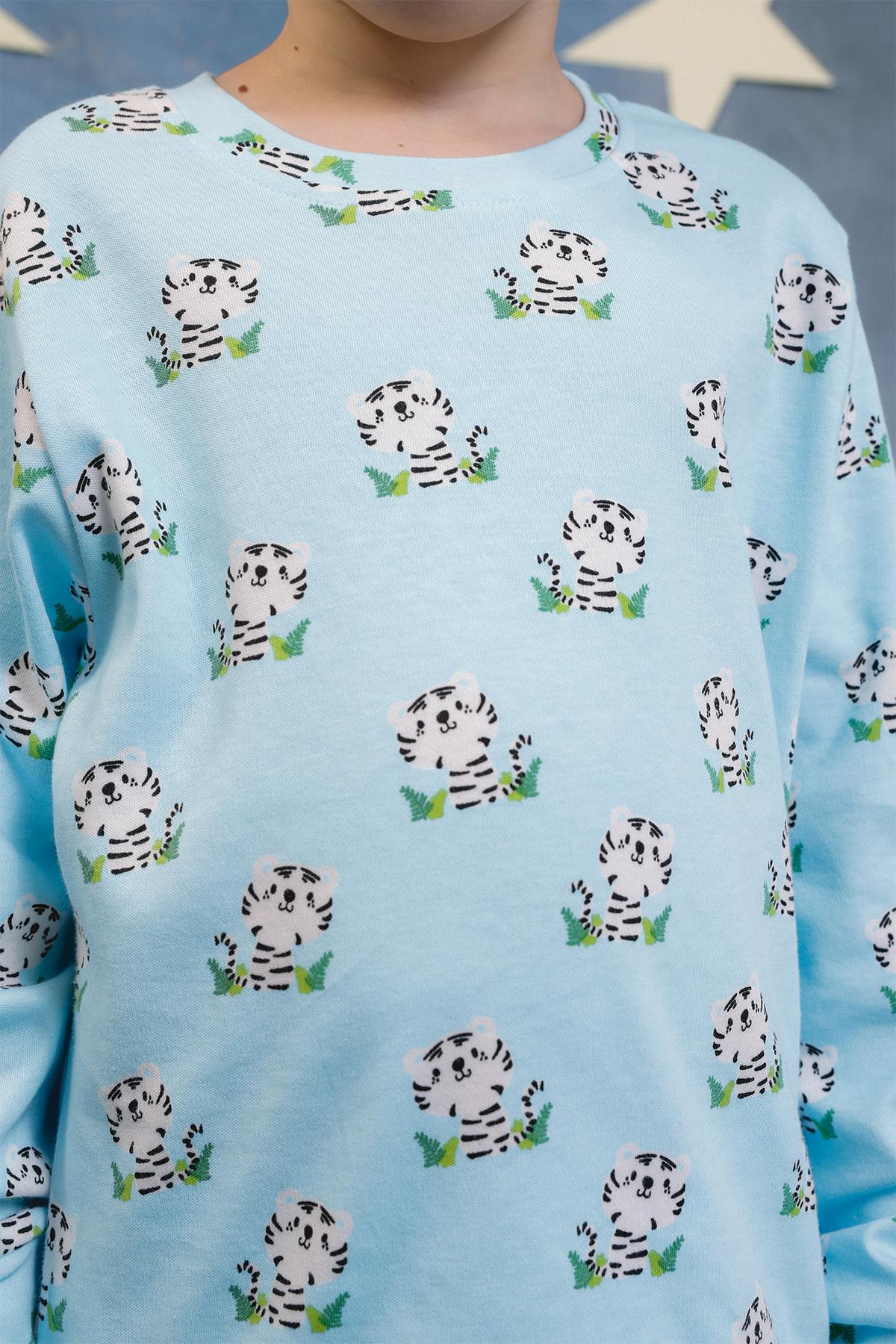 Erkek Çocuk %100 Pamuk Pijama Takımı