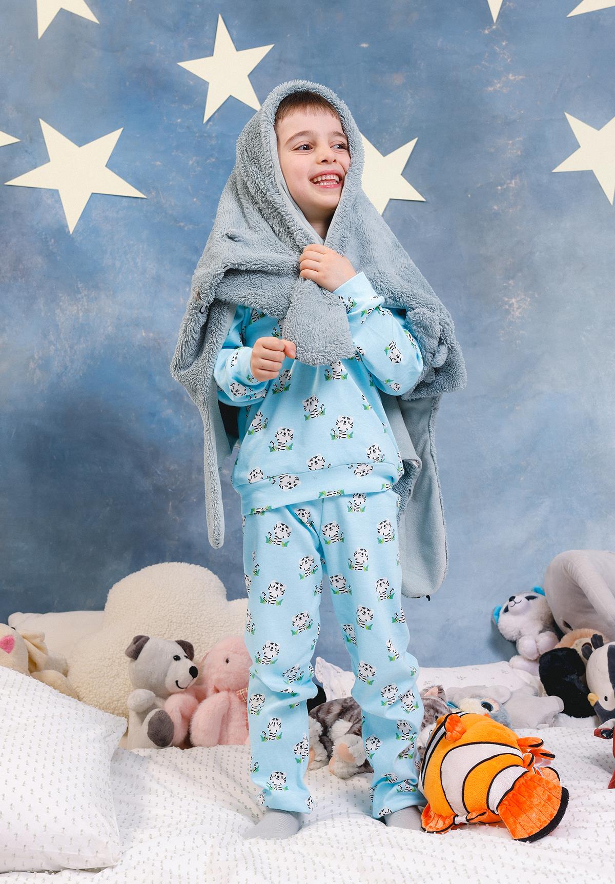 Erkek Çocuk %100 Pamuk Pijama Takımı