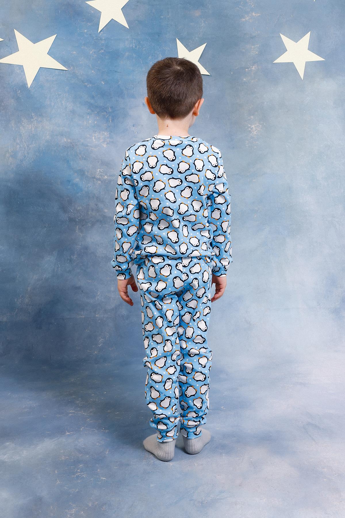 Erkek Çocuk %100 Pamuk Pijama Takımı