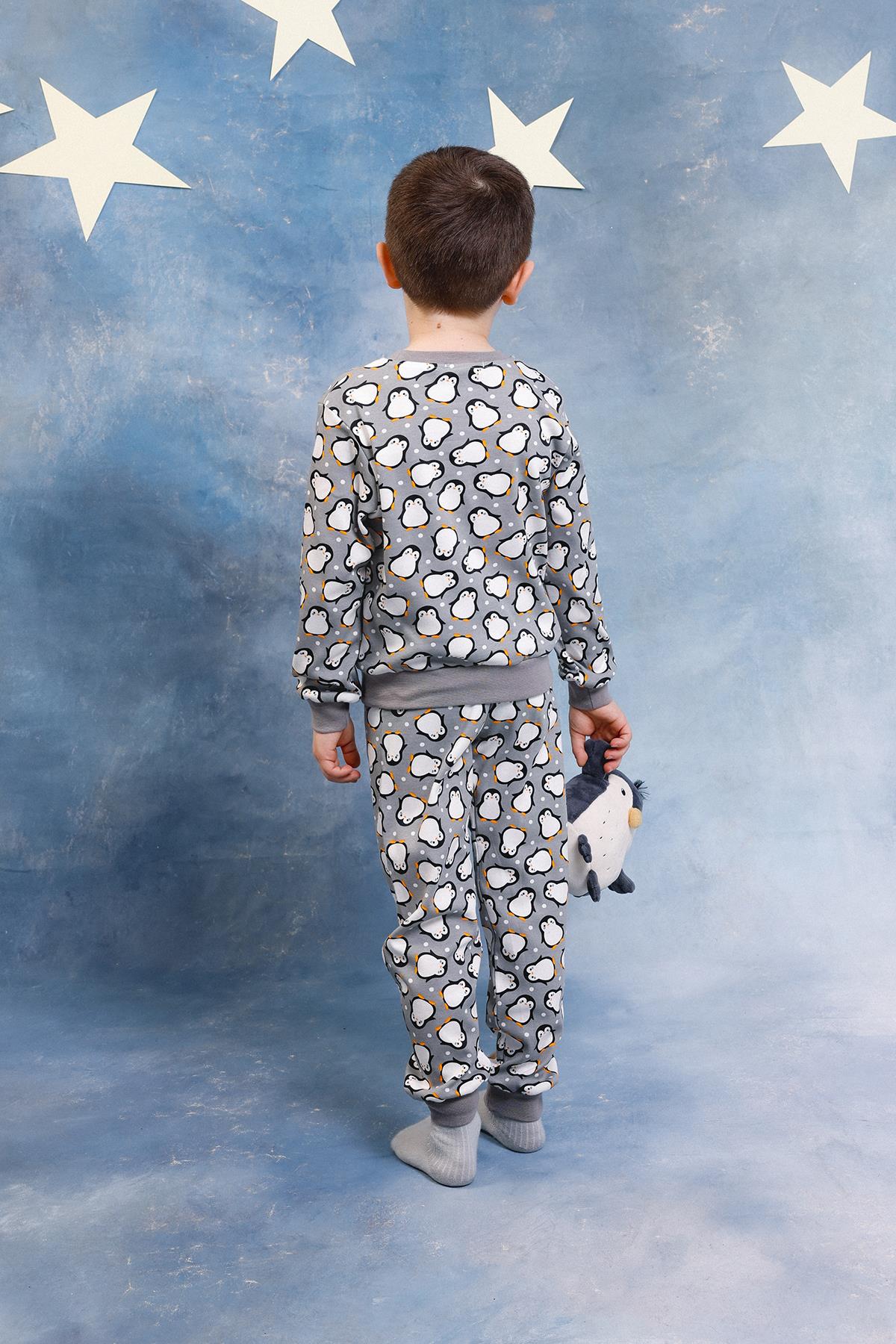 Erkek Çocuk %100 Pamuk Pijama Takımı
