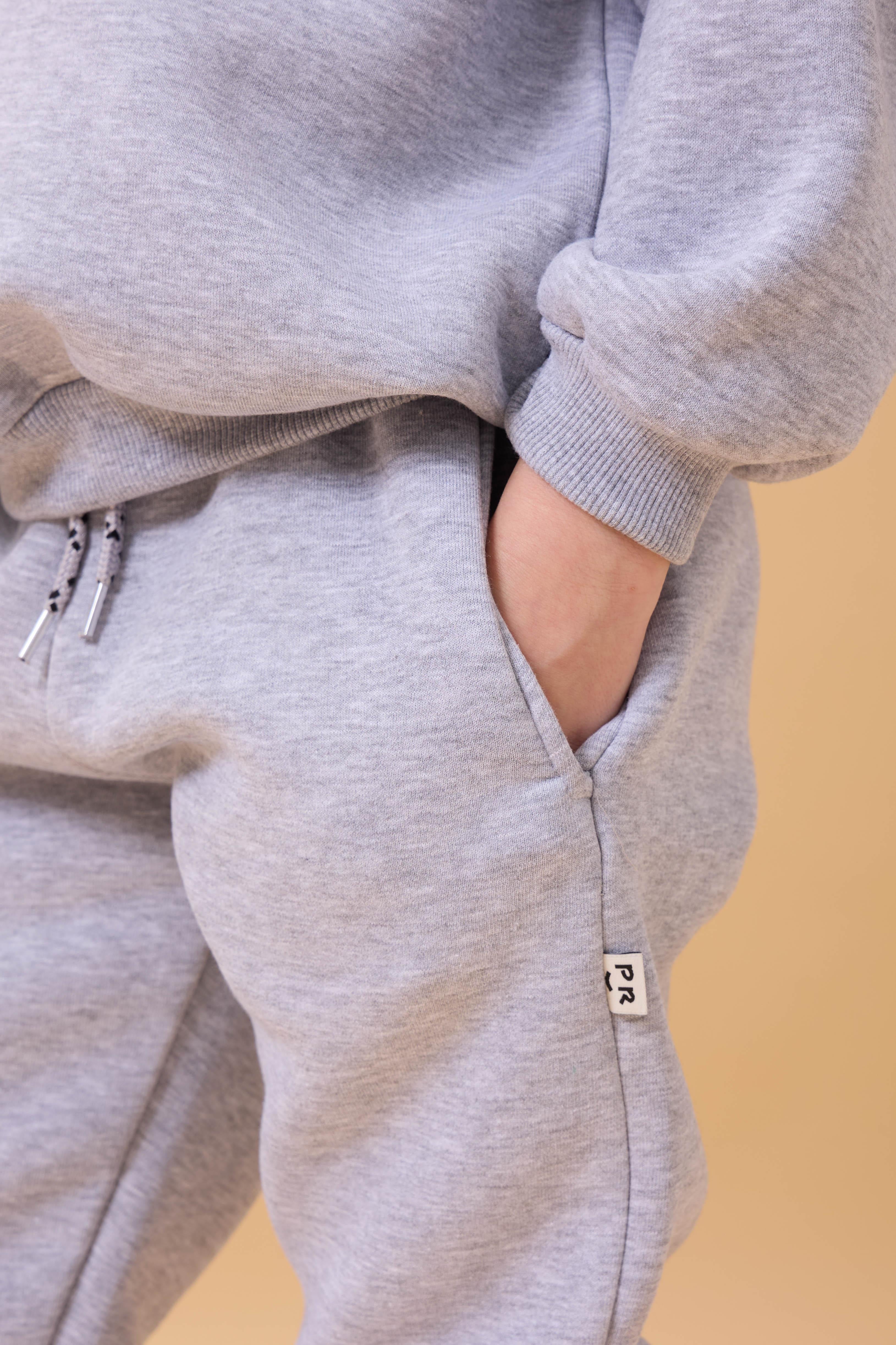 Erkek Çocuk Bisiklet Yaka Şardonlu Kışlık 2'li Eşofman Takımı