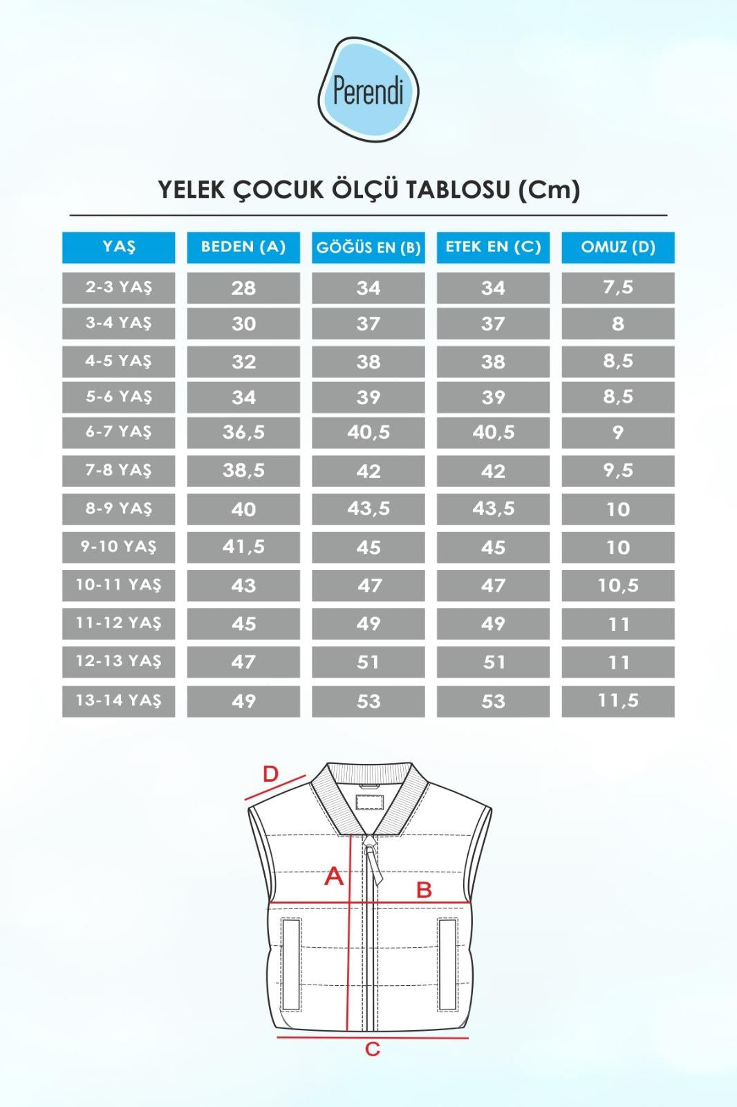 Kamuflaj Desenli Erkek Çocuk Yelek İndigo