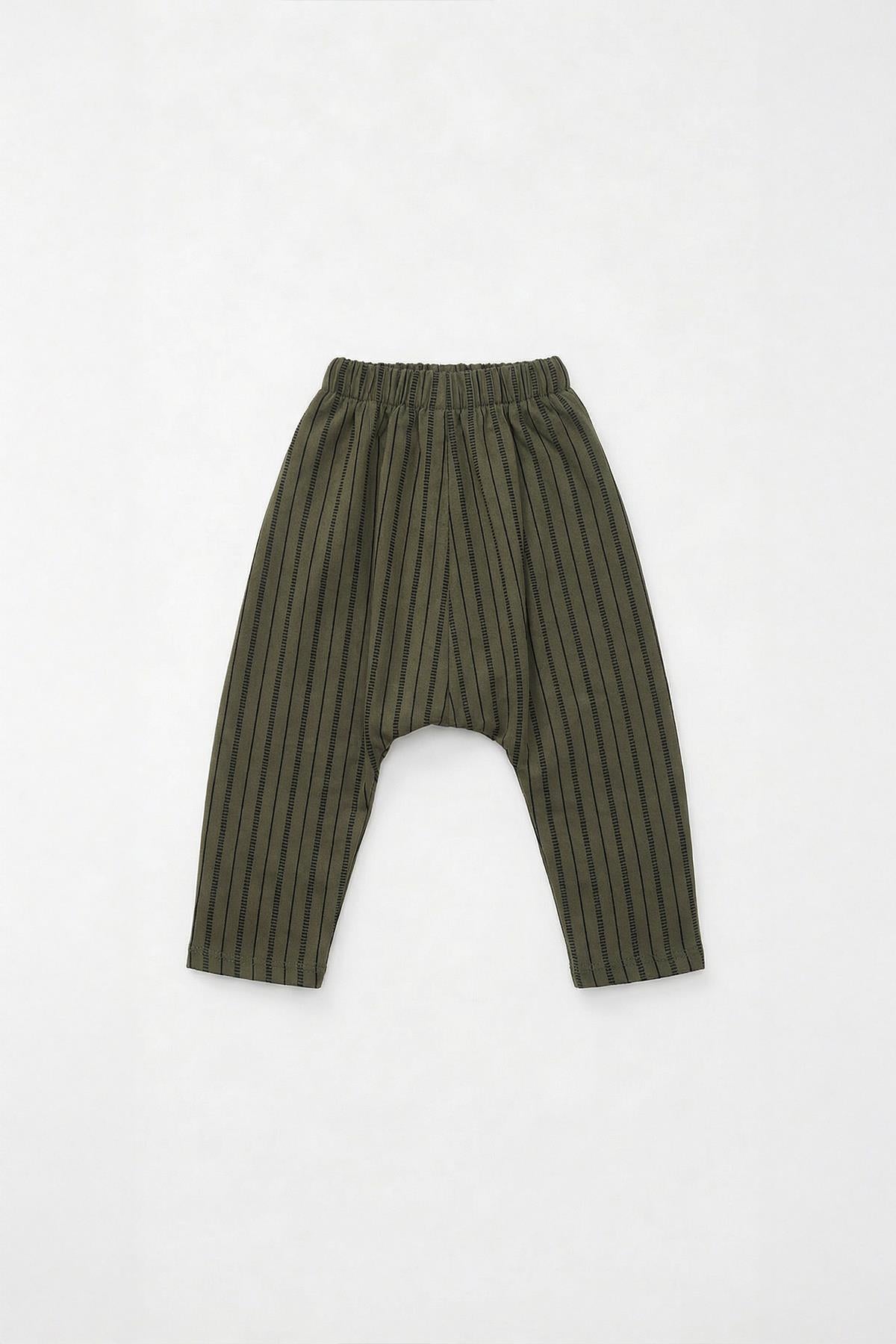 Erkek Çocuk Mevsimlik Çizgili Şalvar Alt