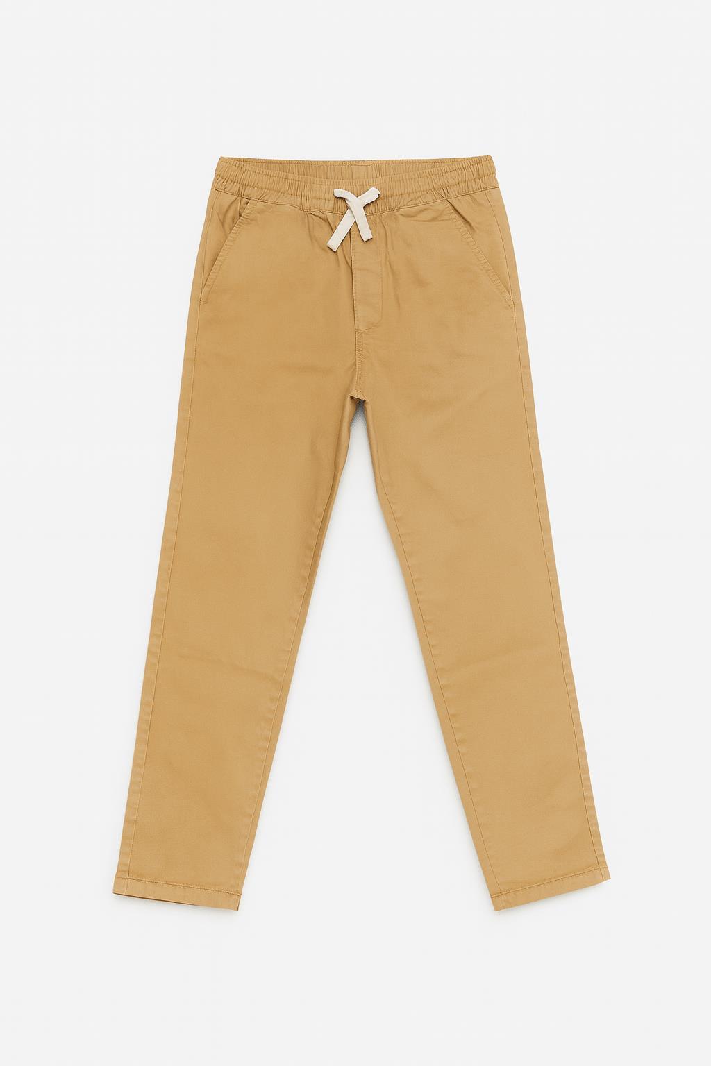 Erkek Çocuk Pamuklu Gabardin Jogger Pantolon