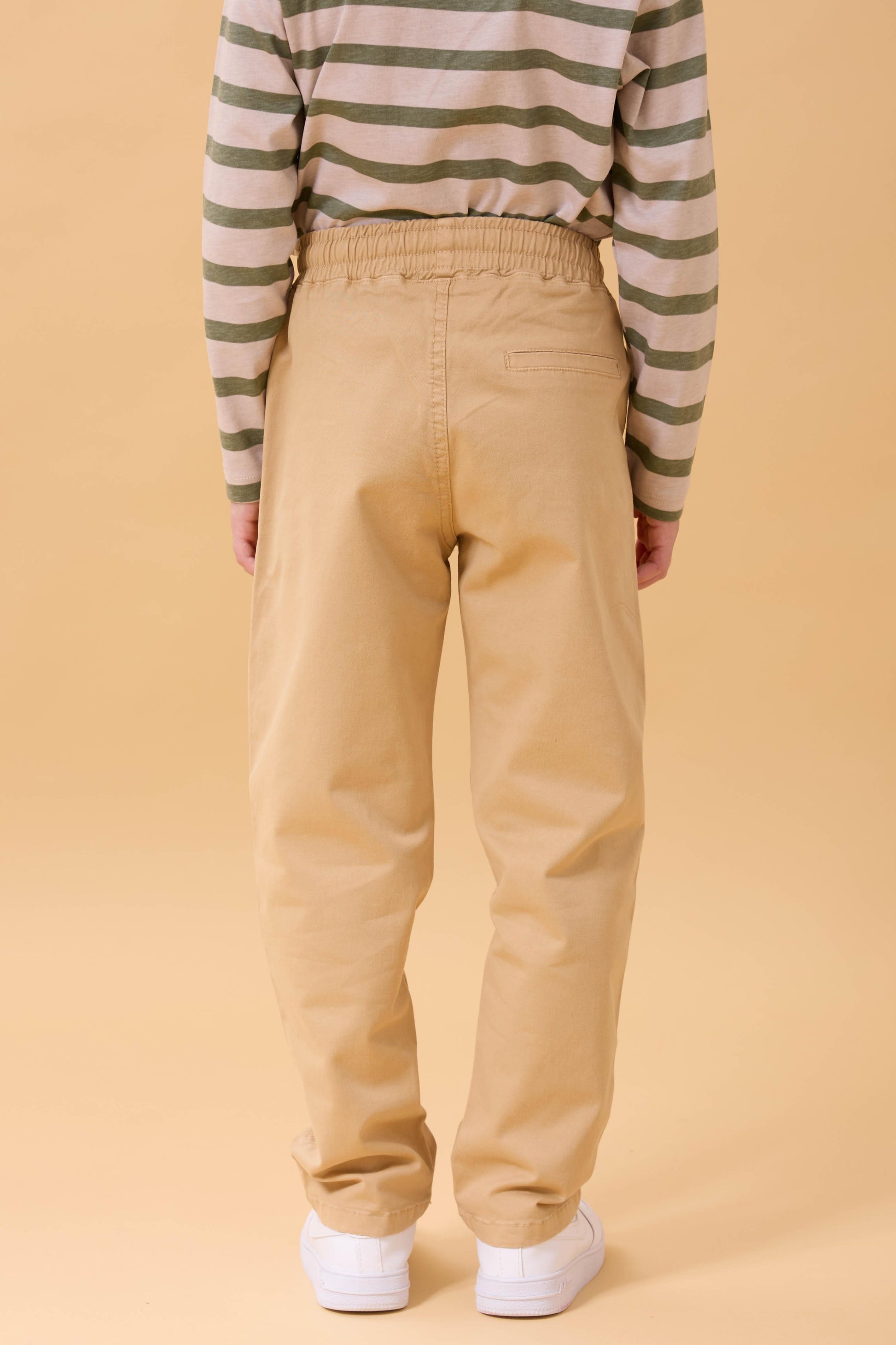Erkek Çocuk Pamuklu Gabardin Jogger Pantolon